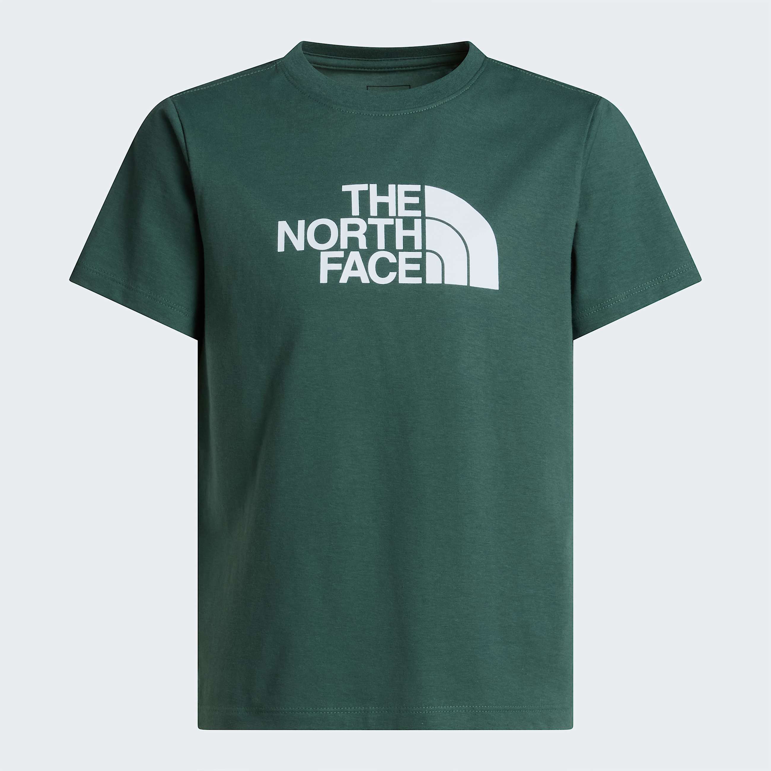 Teens Evolution Half Dome TShirt TNF Duck Green HERO