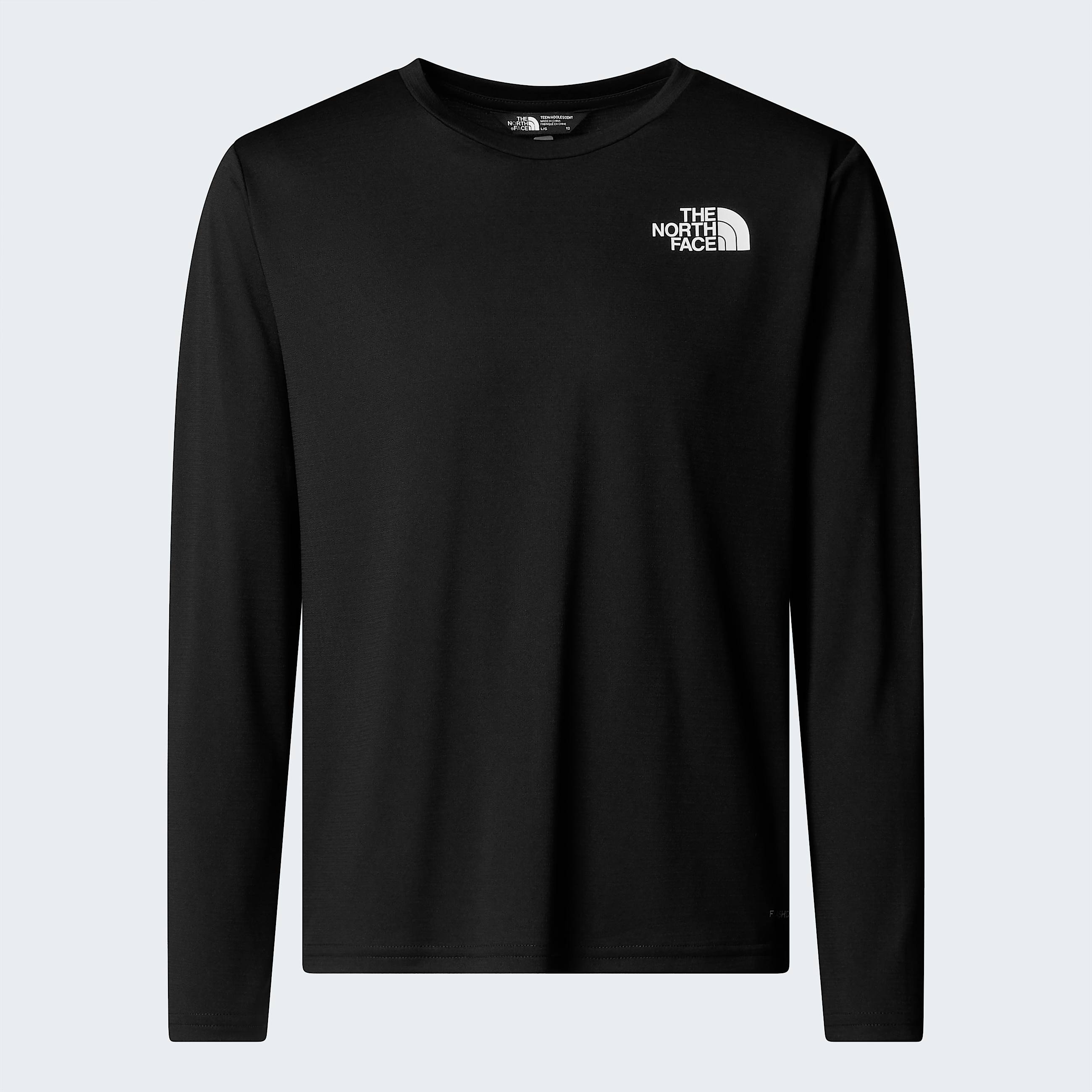 Teens 247 LongSleeve TShirt TNF TNF Black ALT20