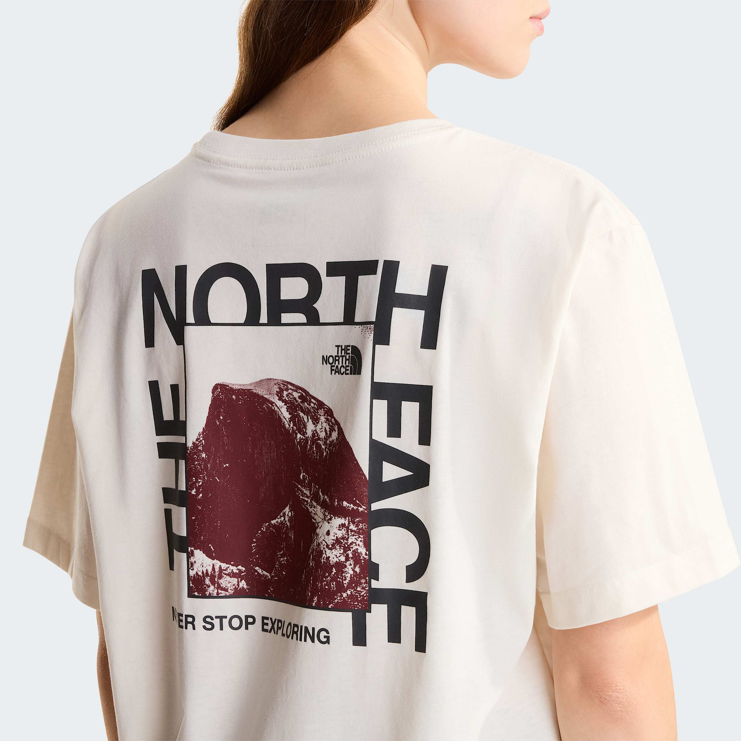 Tshirt Half Dome Printed Regular da uomo TNF ALT13