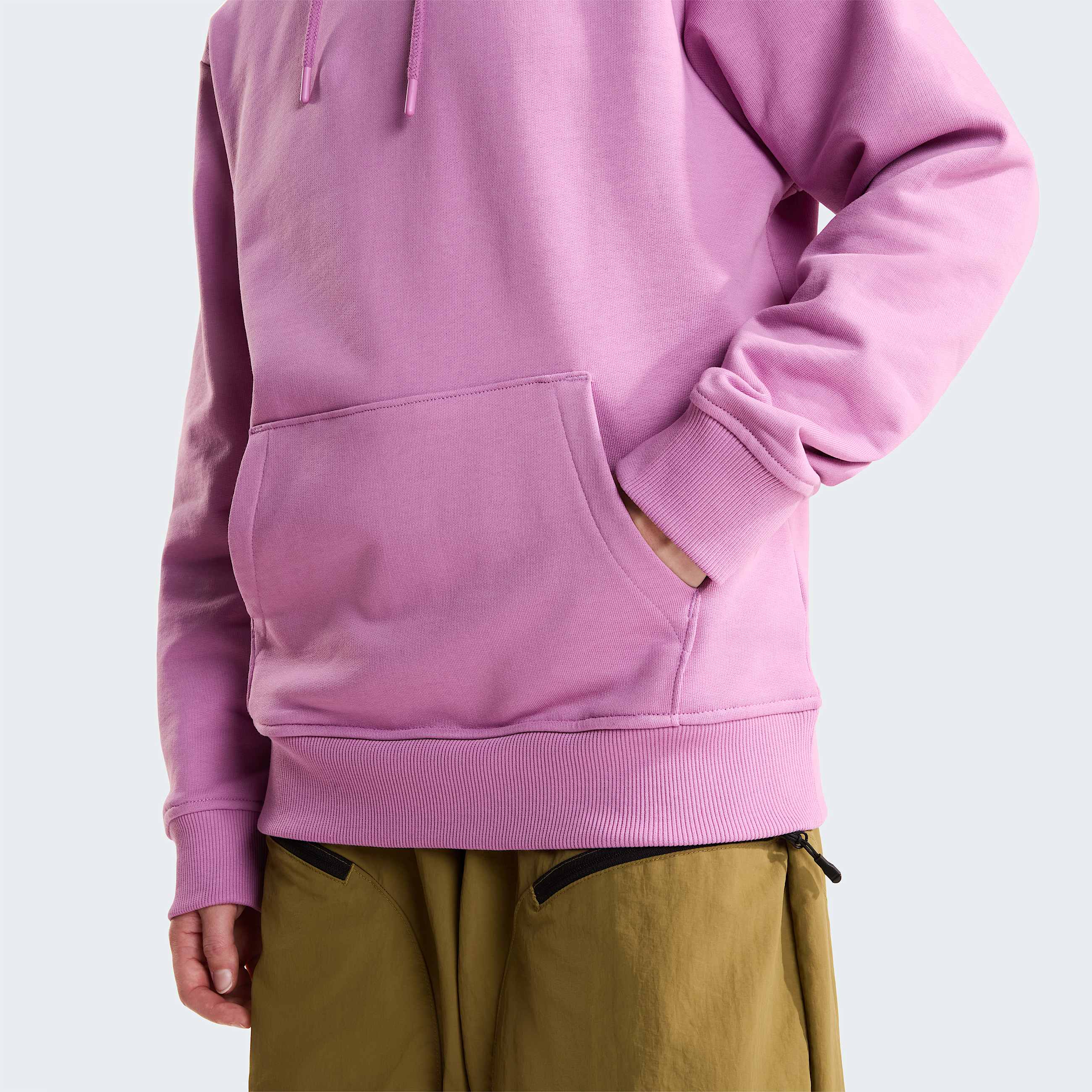Womens Inspire Exploration Relaxed Hoodie TNF Hushed LavenderWhite Dune ALT5