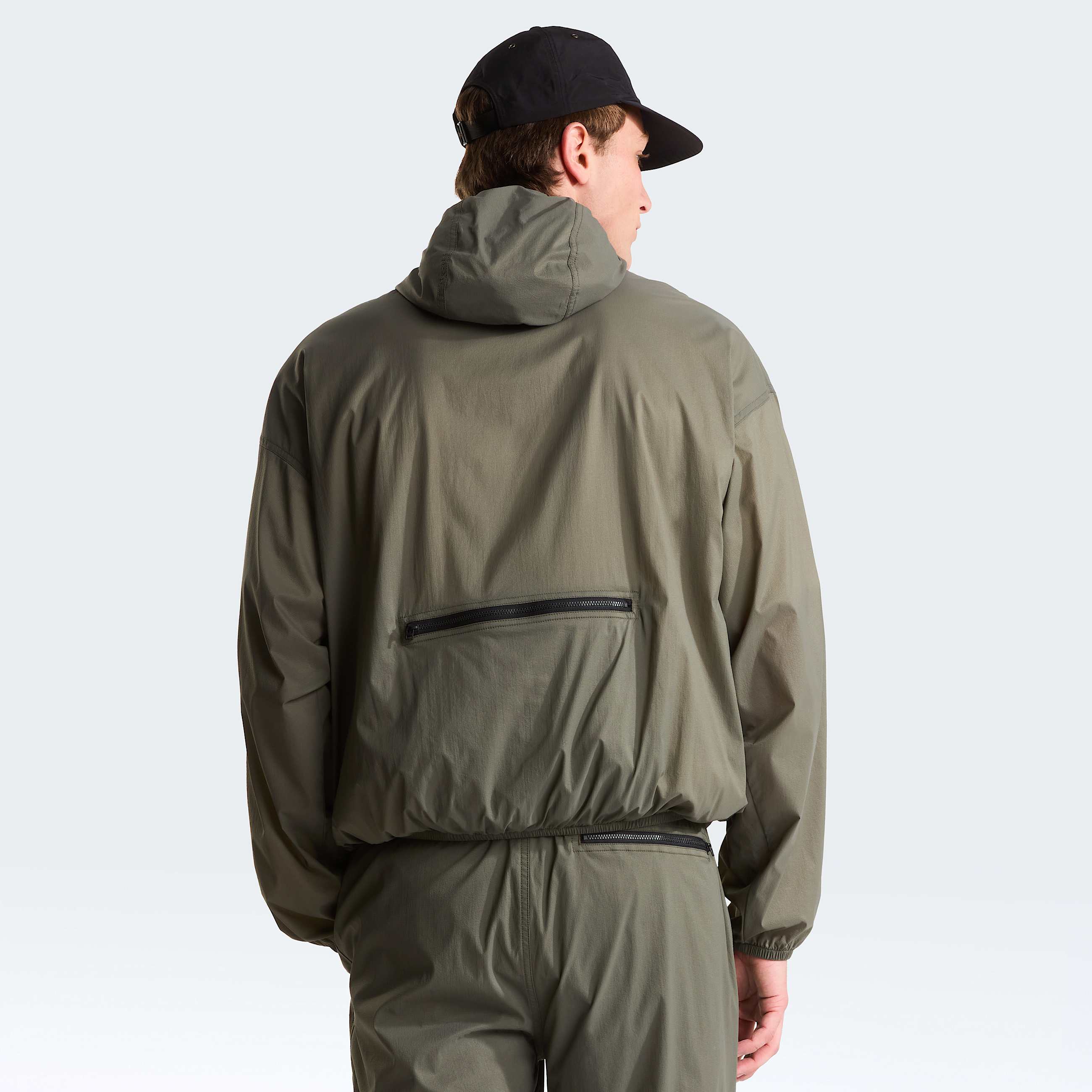 Unisex Red Box Packable Hooded Wind Jacket TNF ALT4