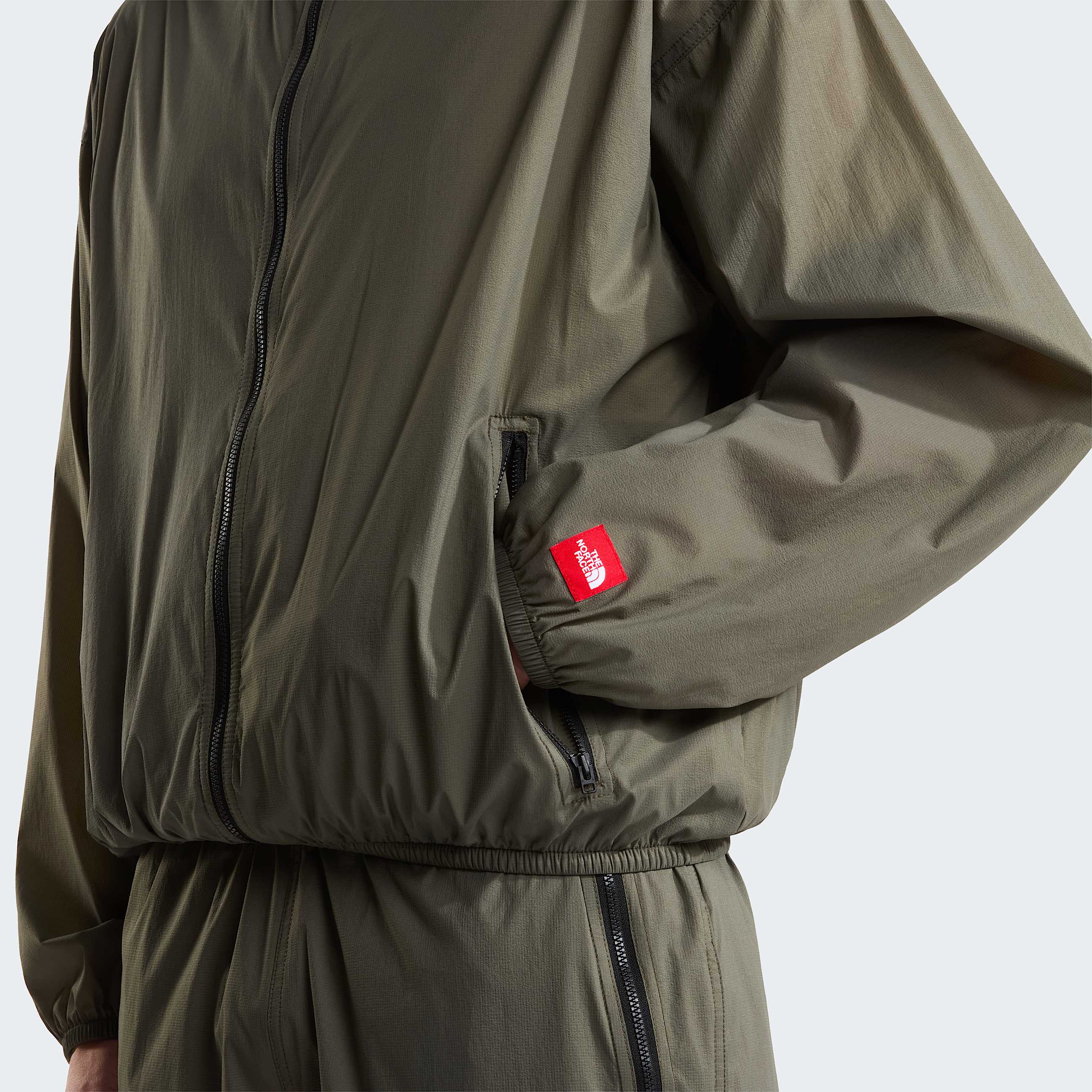 Unisex Red Box Packable Hooded Wind Jacket TNF ALT8