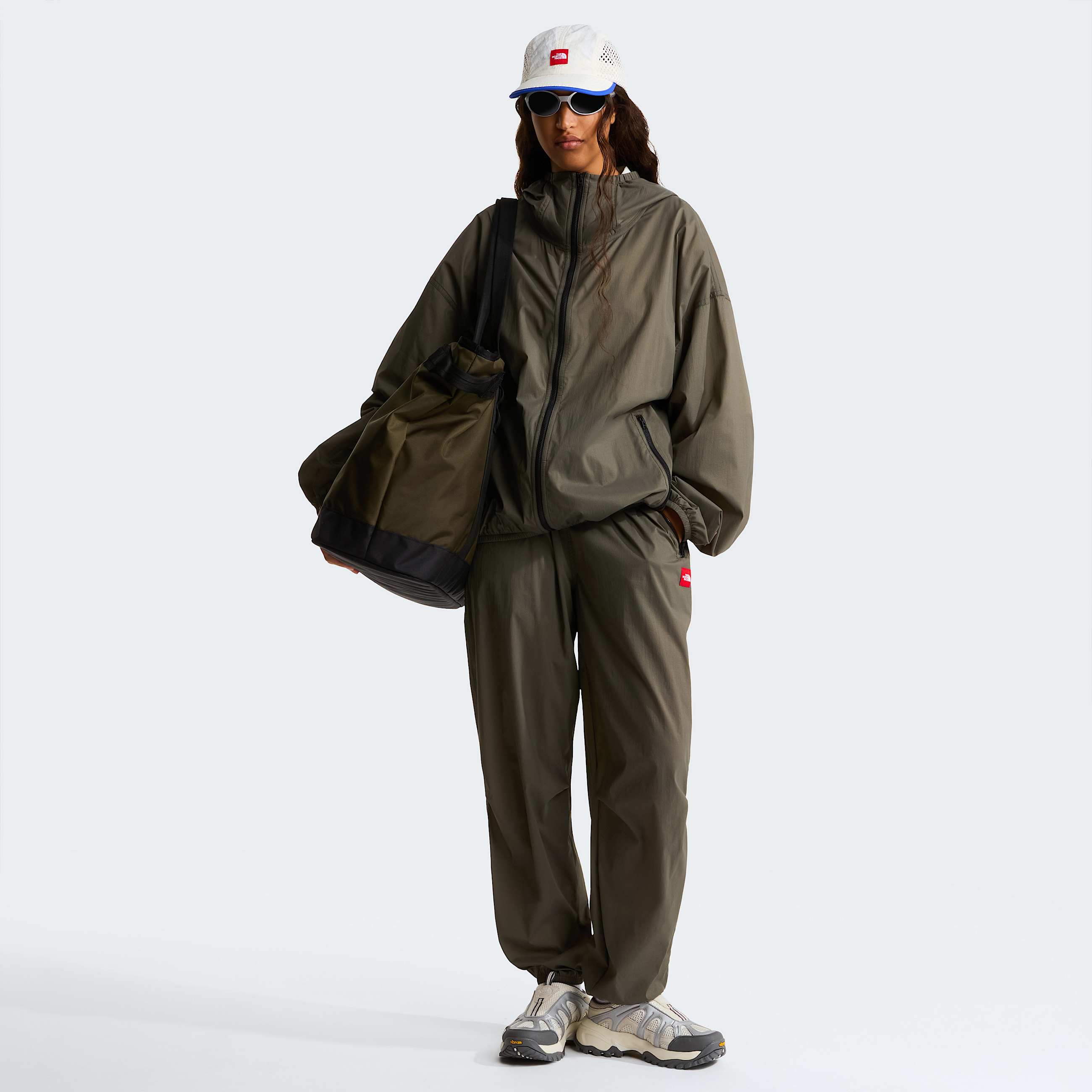 Unisex Red Box Packable Hooded Wind Jacket TNF ALT13