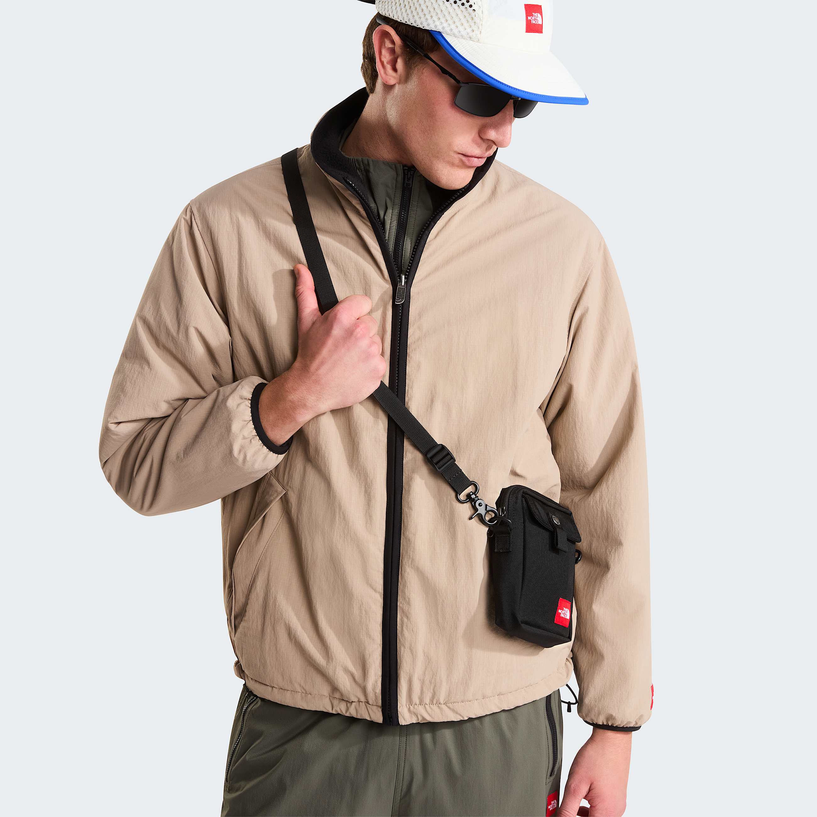 Uniseks Red Box Reversible Fleecejas TNF ALT12