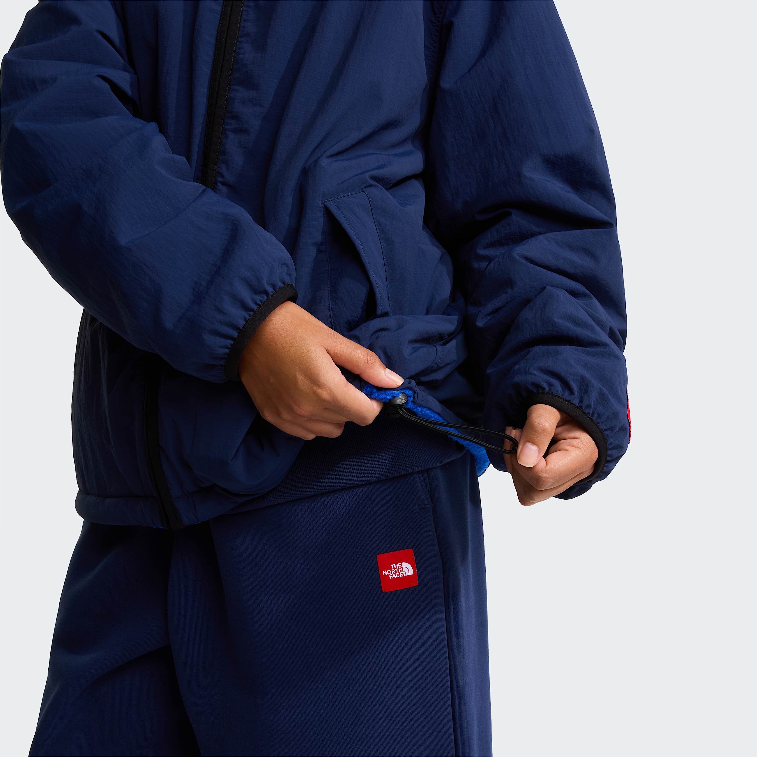 Uniseks Red Box Reversible Fleecejas TNF Summit NavyTNF Blue ALT20