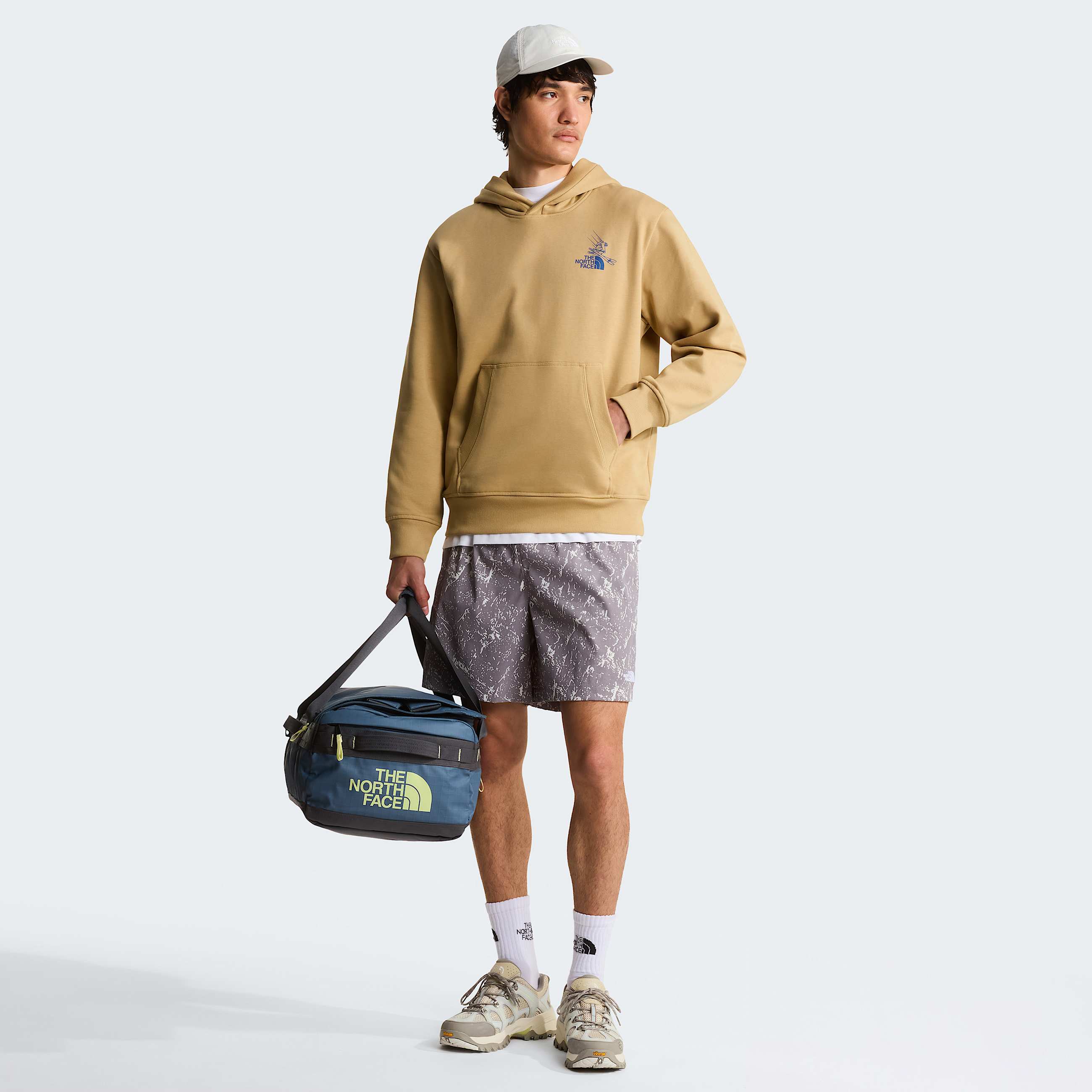 Felpa con cappuccio Mountain Celebration Relaxed con grafica unisex TNF ALT4