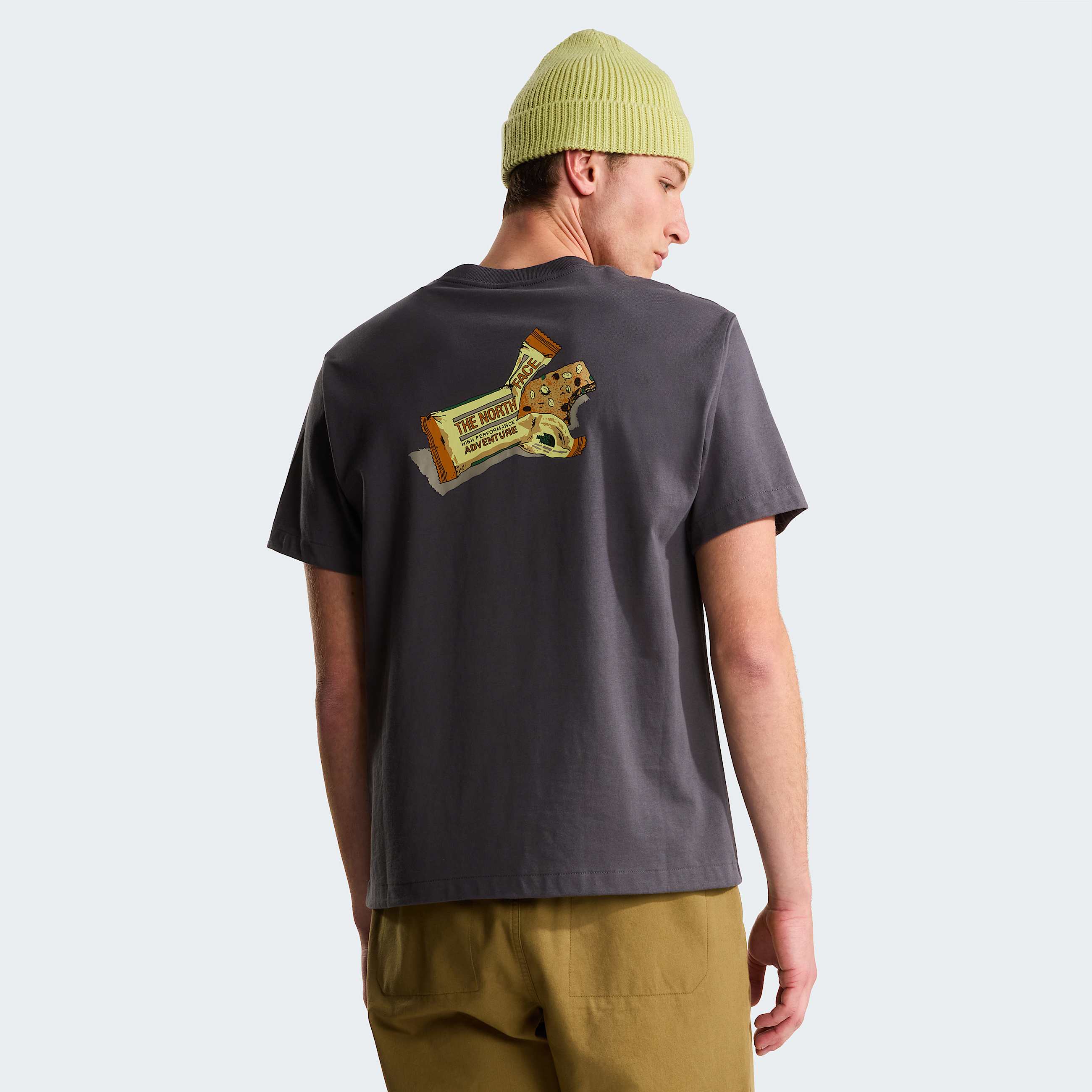 Unisex TNF Snack Relaxed Graphic TShirt TNF Anthracite Grey ALT2