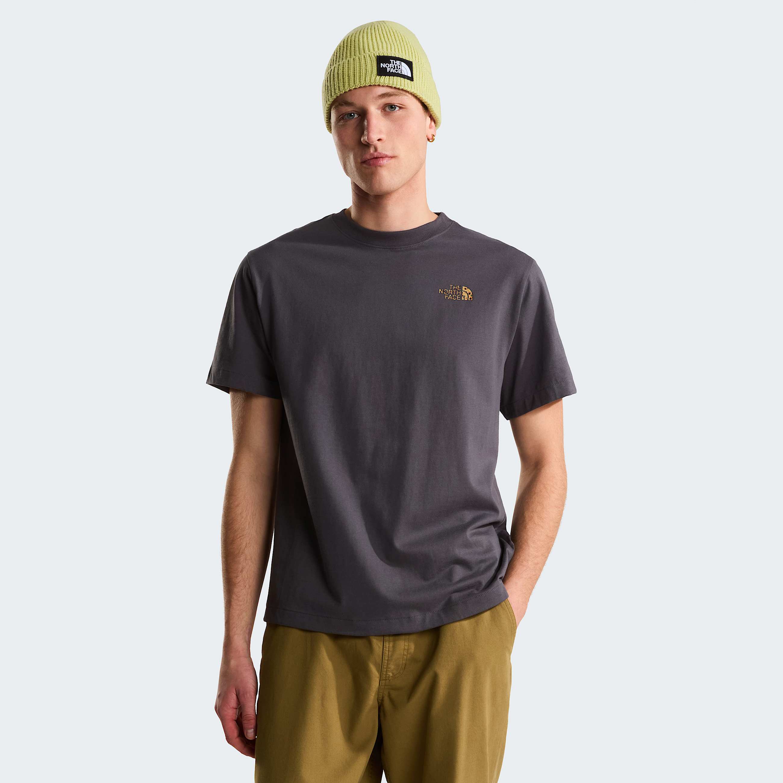 Unisex TNF Snack Relaxed Graphic TShirt TNF Anthracite Grey ALT3