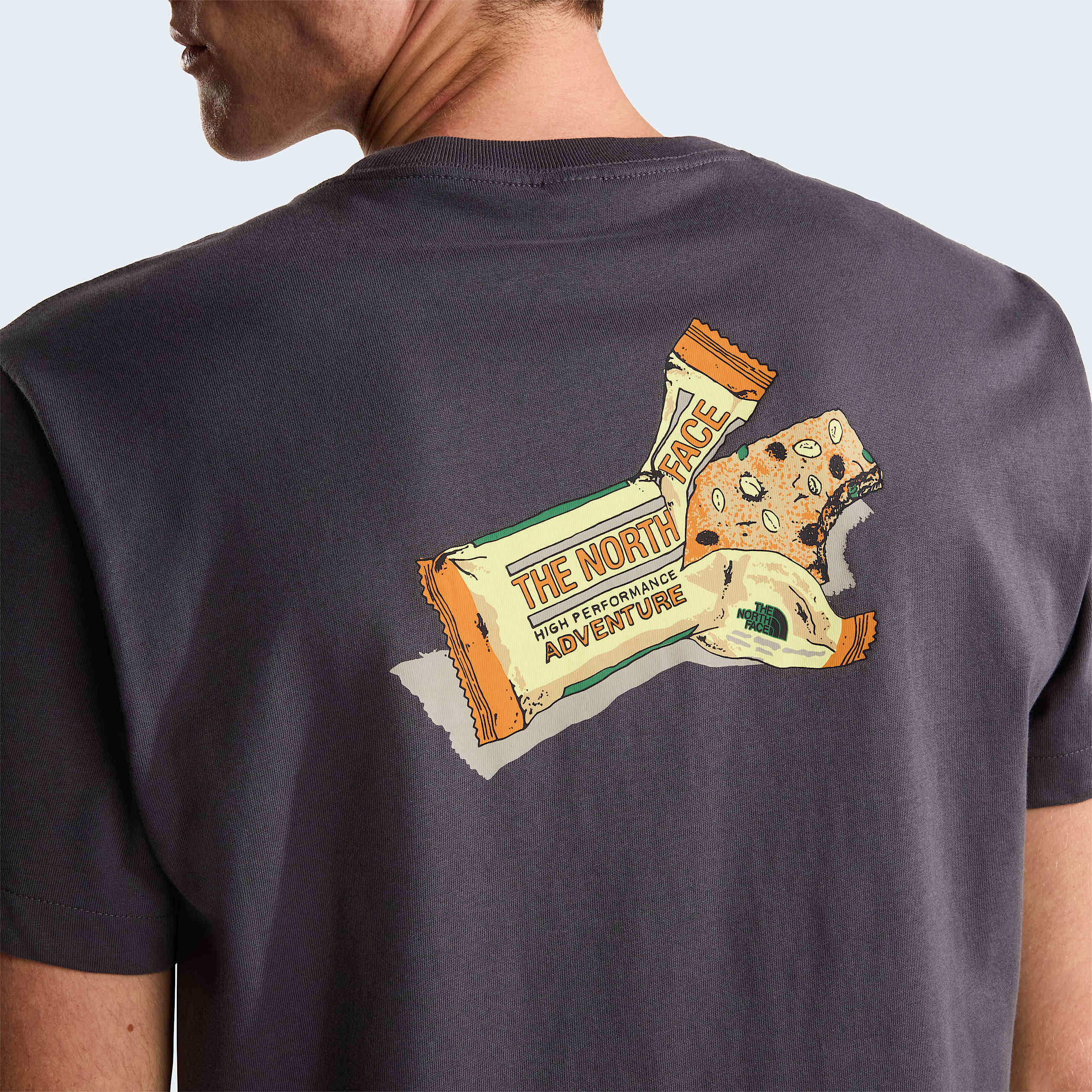 Unisex TNF Snack Relaxed Graphic TShirt TNF Anthracite Grey ALT7