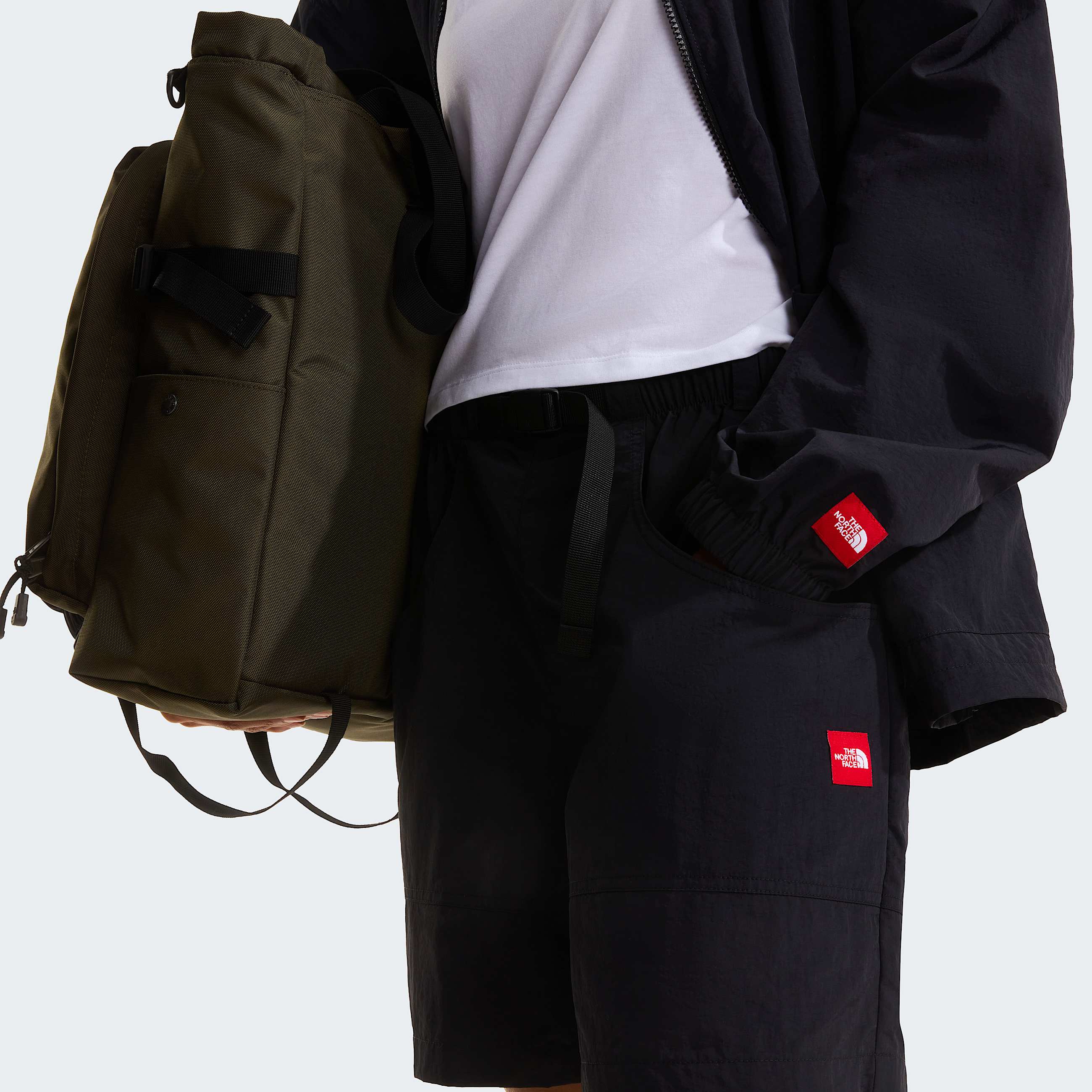 Uniseks Red Box Nylon Short met riem TNF ALT16