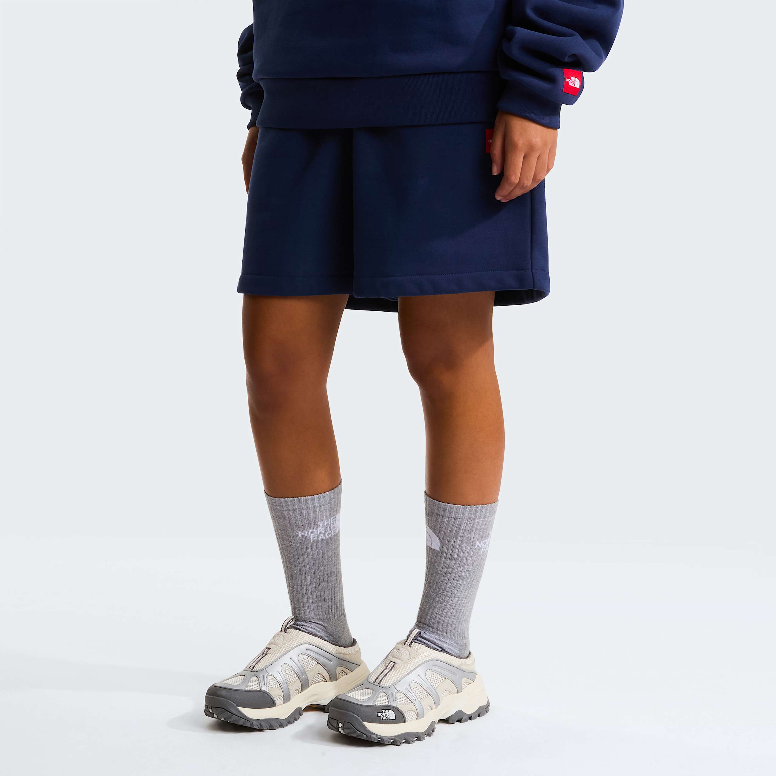 Unisex TNF Red Box Fleece Shorts TNF ALT9