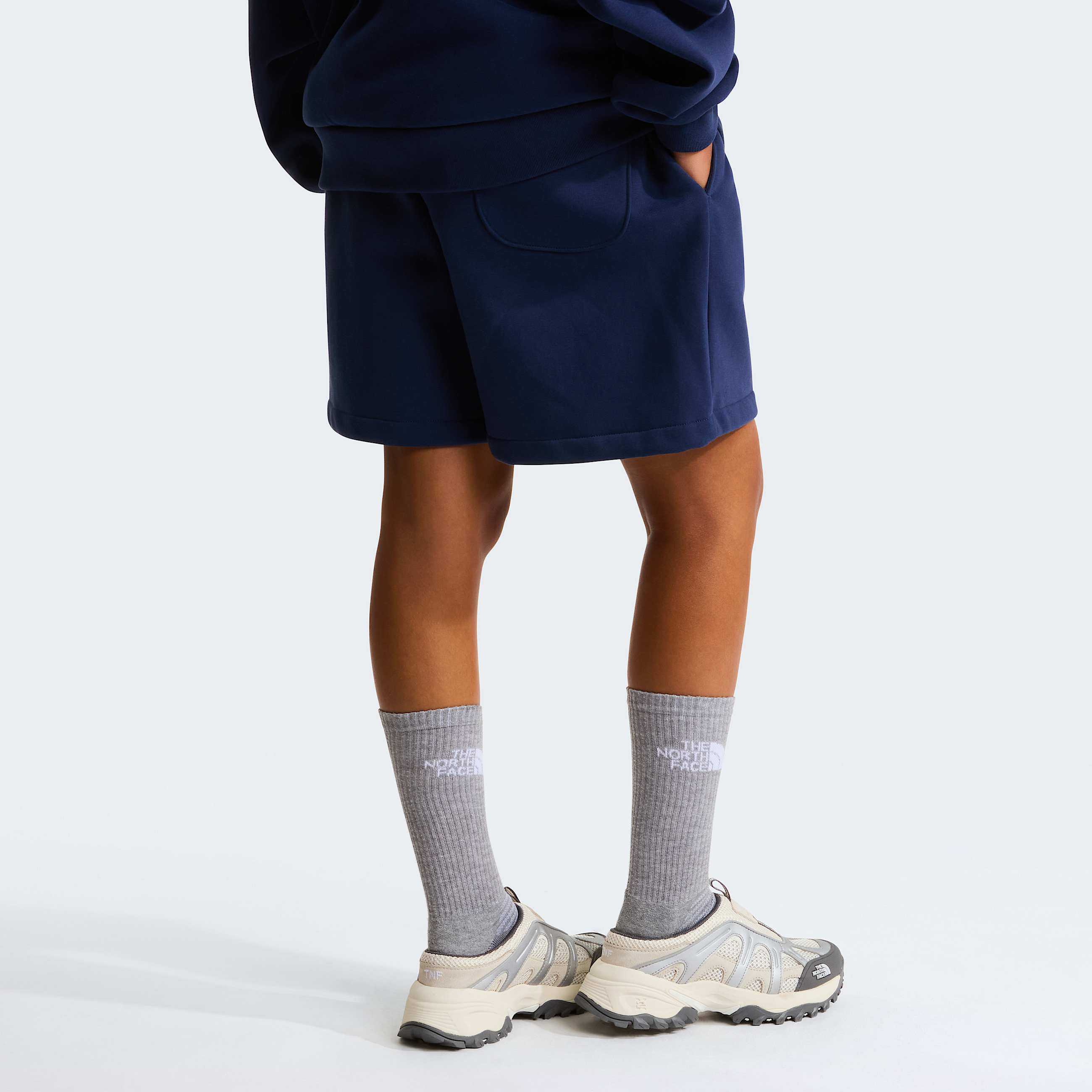 Unisex TNF Red Box Fleece Shorts TNF ALT12