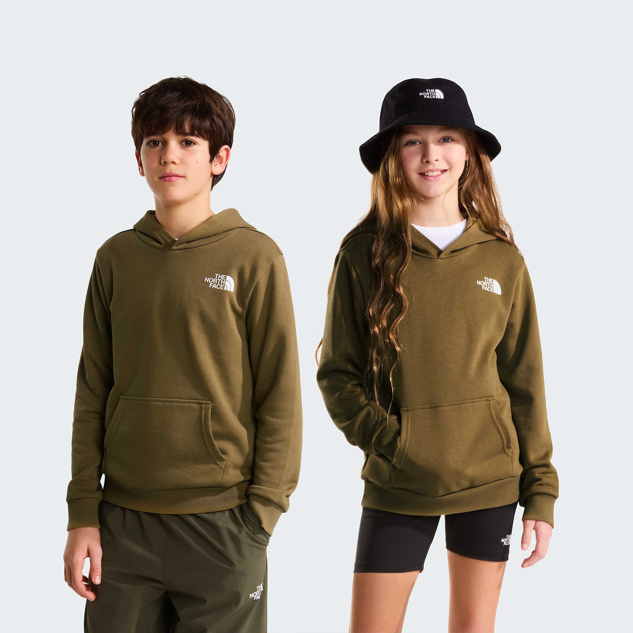 Simple Dome Light Regular Hoodie Junior TNF HERO