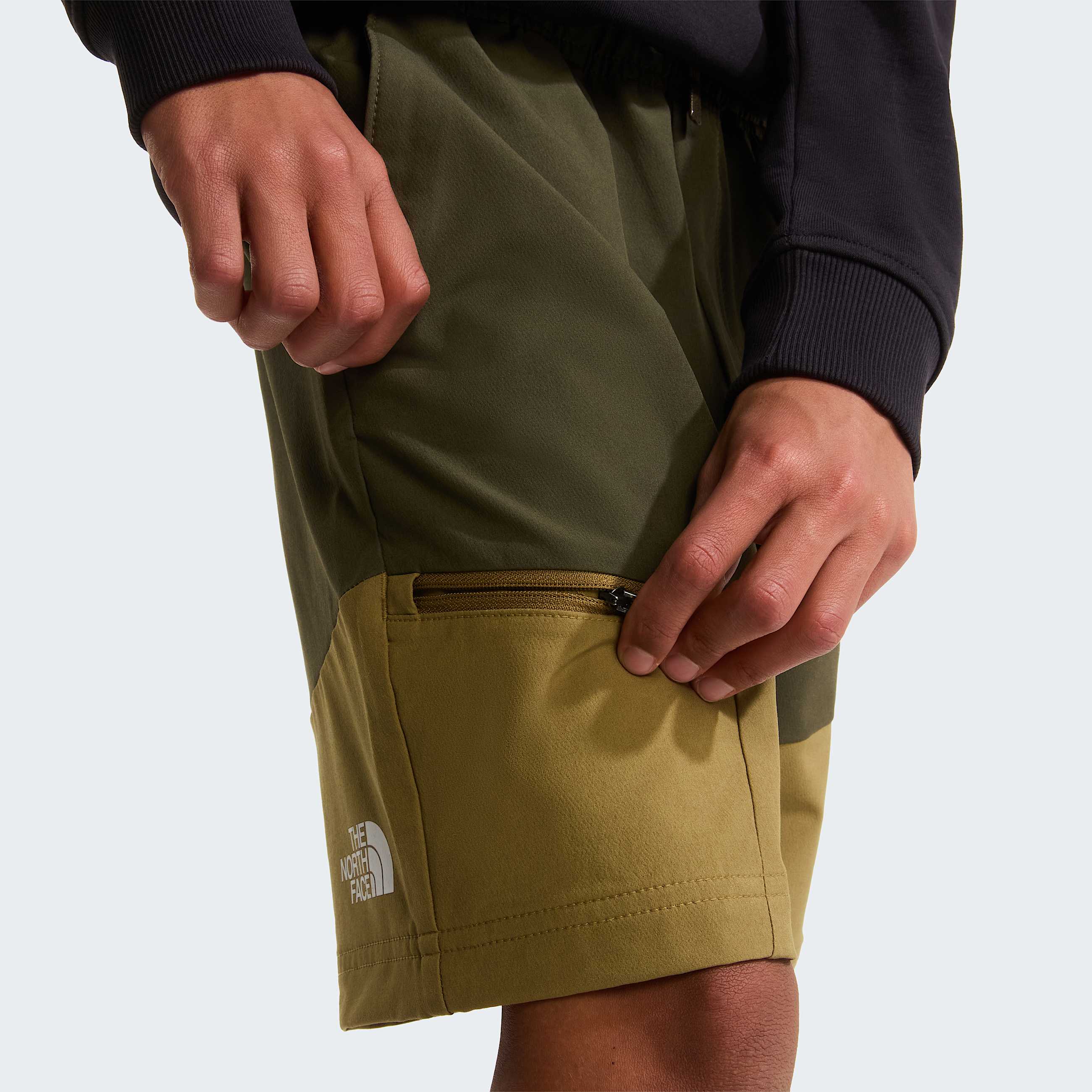 Teens Hike Shorts TNF New Taupe GreenCedar ALT5