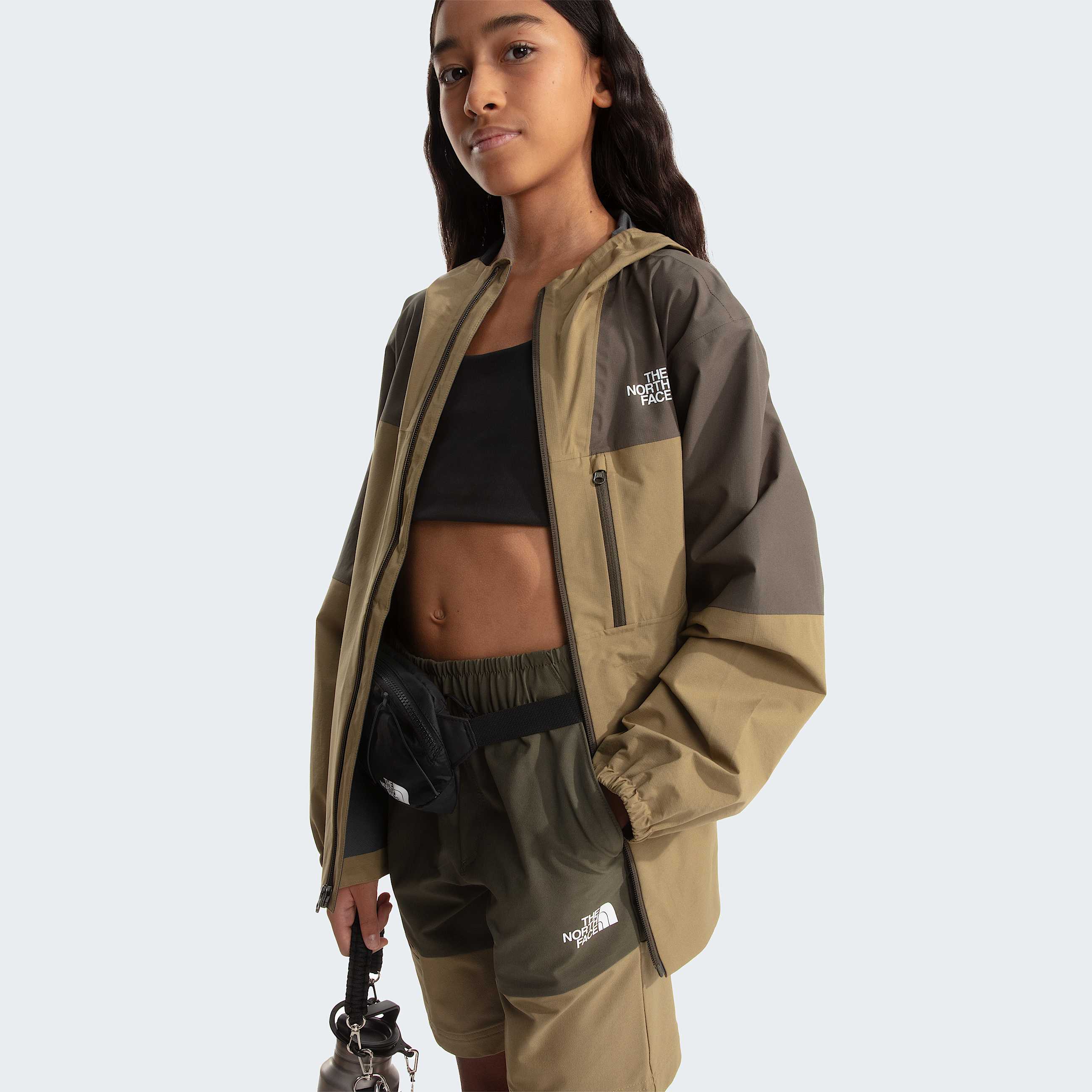 Teens Hike Shorts TNF New Taupe GreenCedar ALT11