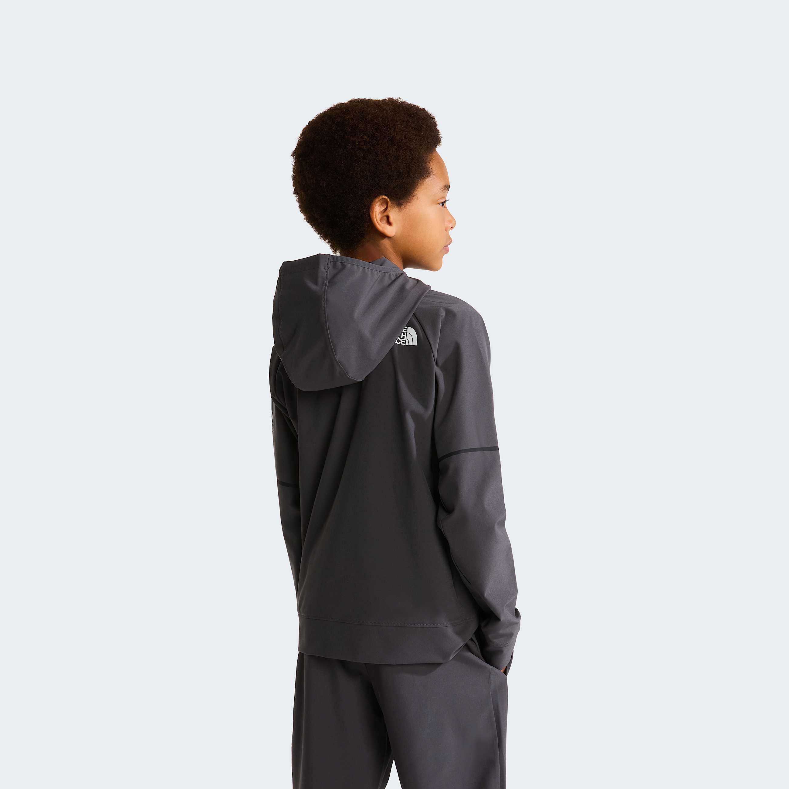 Teens Mountain Athletics Woven Jacket TNF Anthracite Grey ALT3