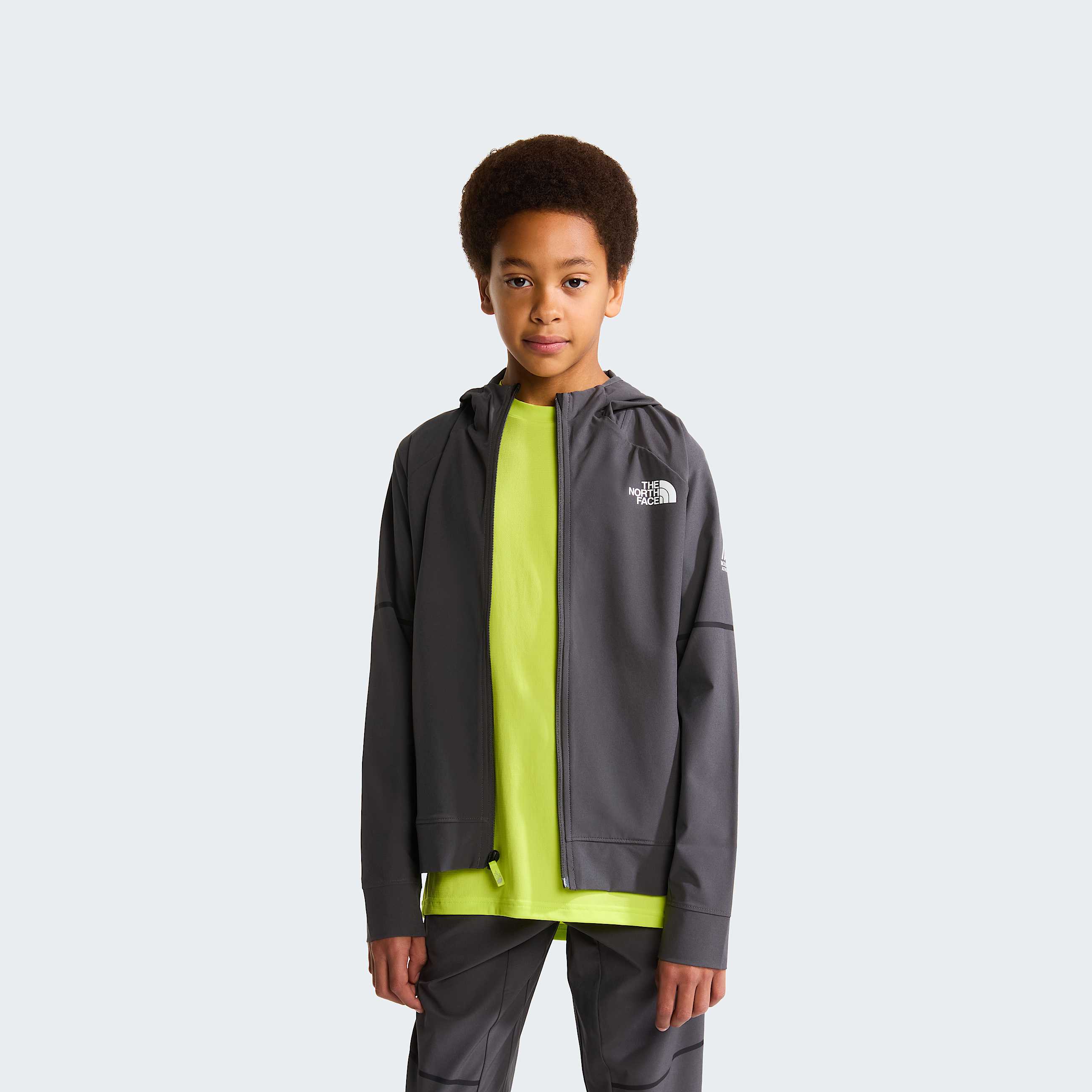 Teens Mountain Athletics Woven Jacket TNF Anthracite Grey ALT4
