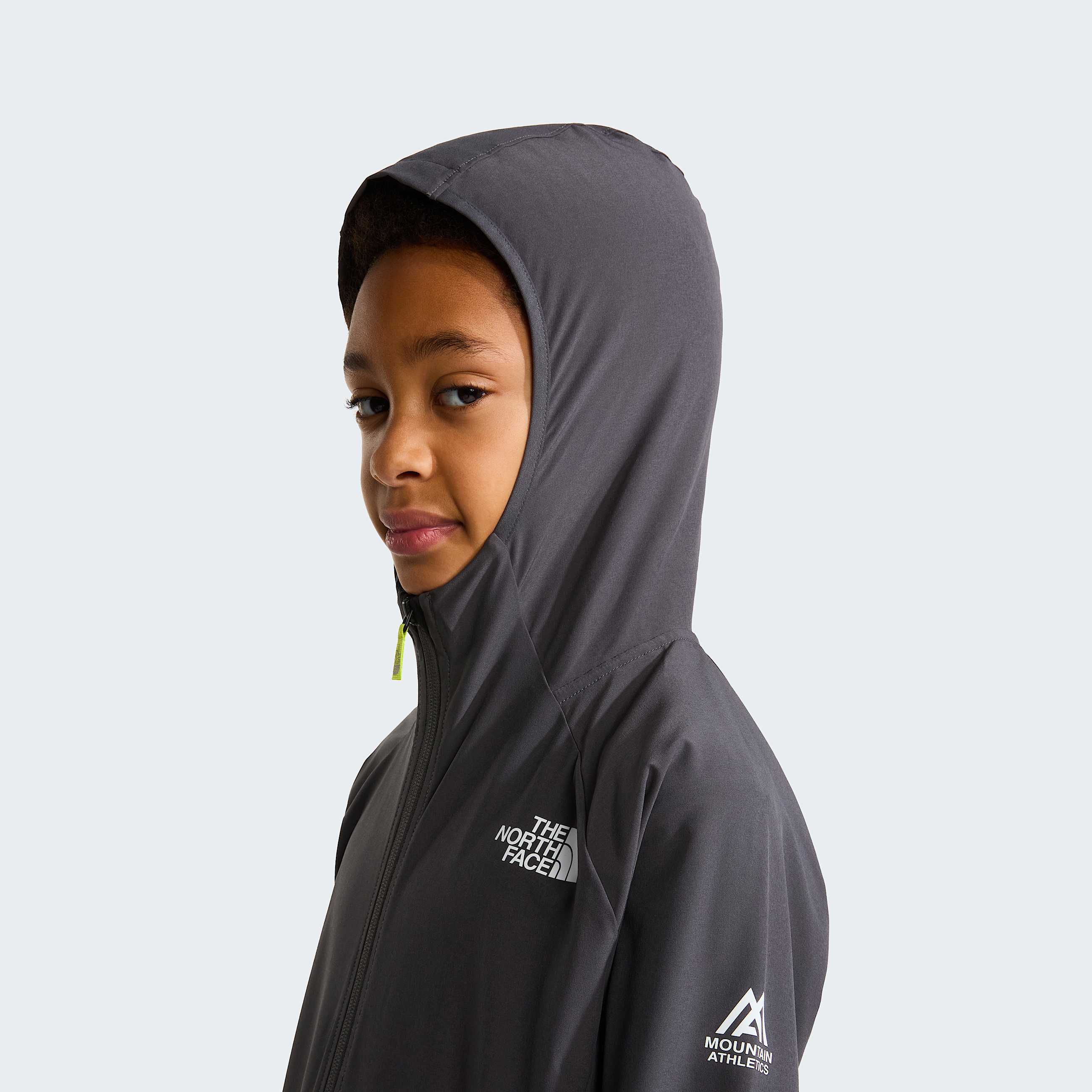 Teens Mountain Athletics Woven Jacket TNF Anthracite Grey ALT5