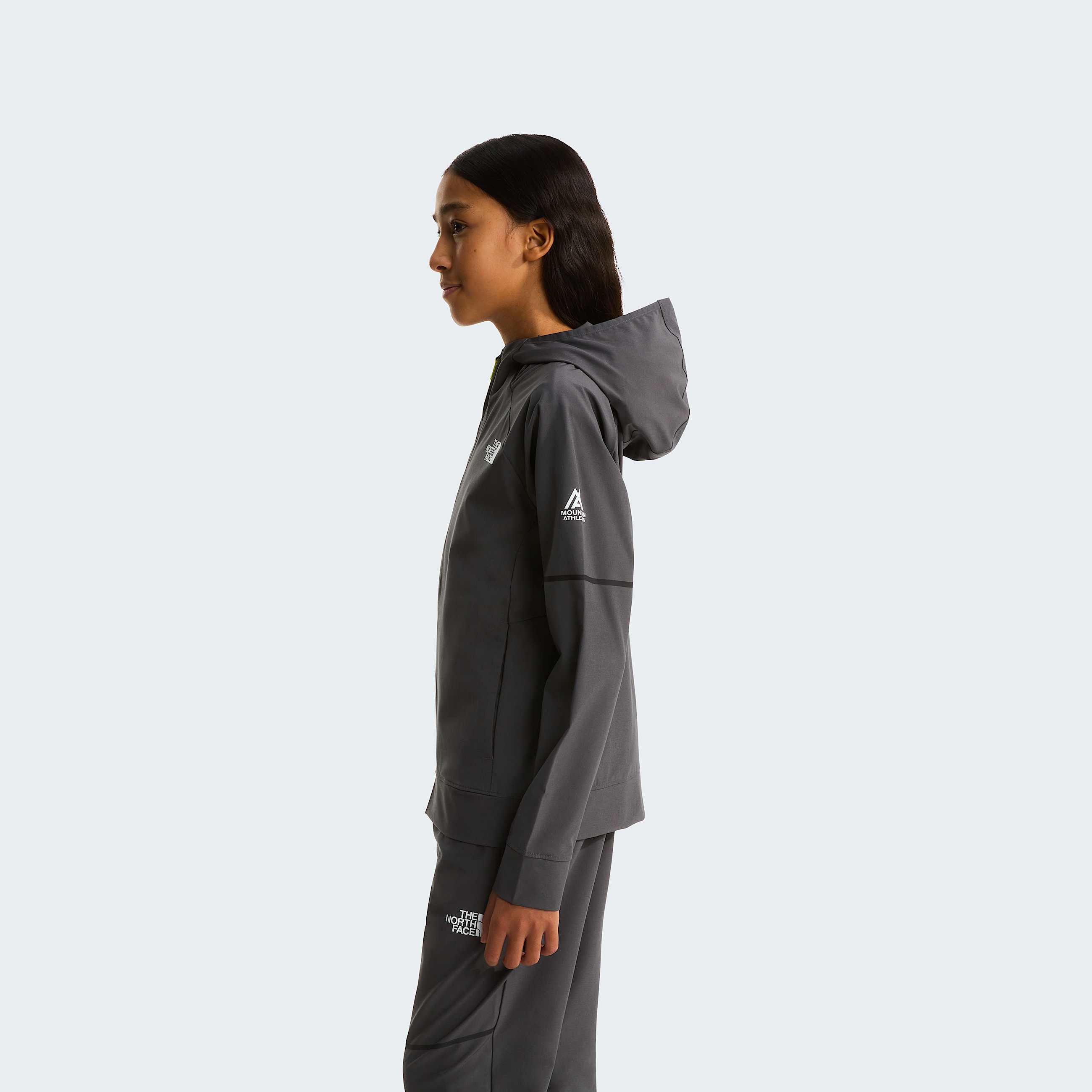 Teens Mountain Athletics Woven Jacket TNF Anthracite Grey ALT8
