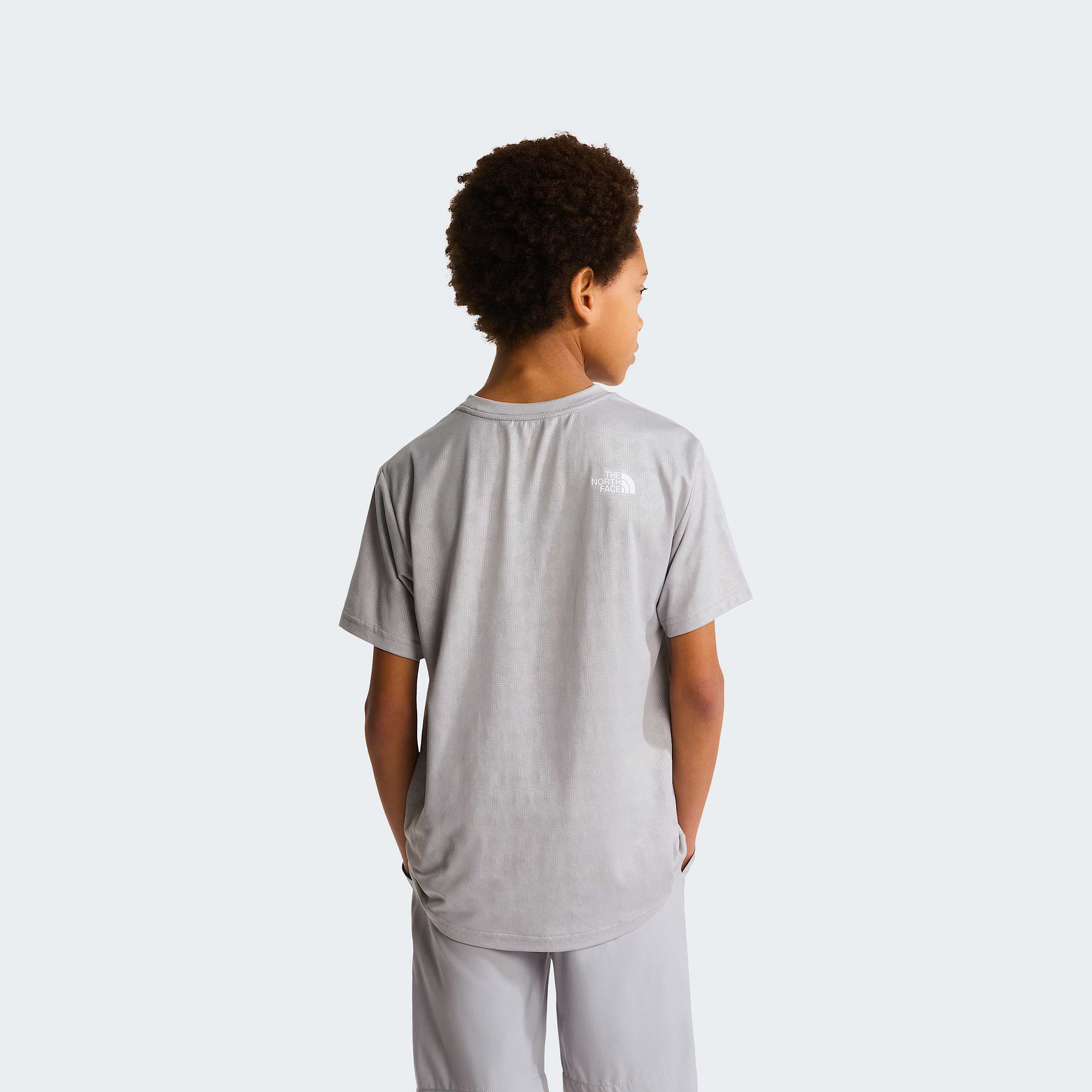 Teens 247 Pentadome Embossed TShirt TNF ALT3