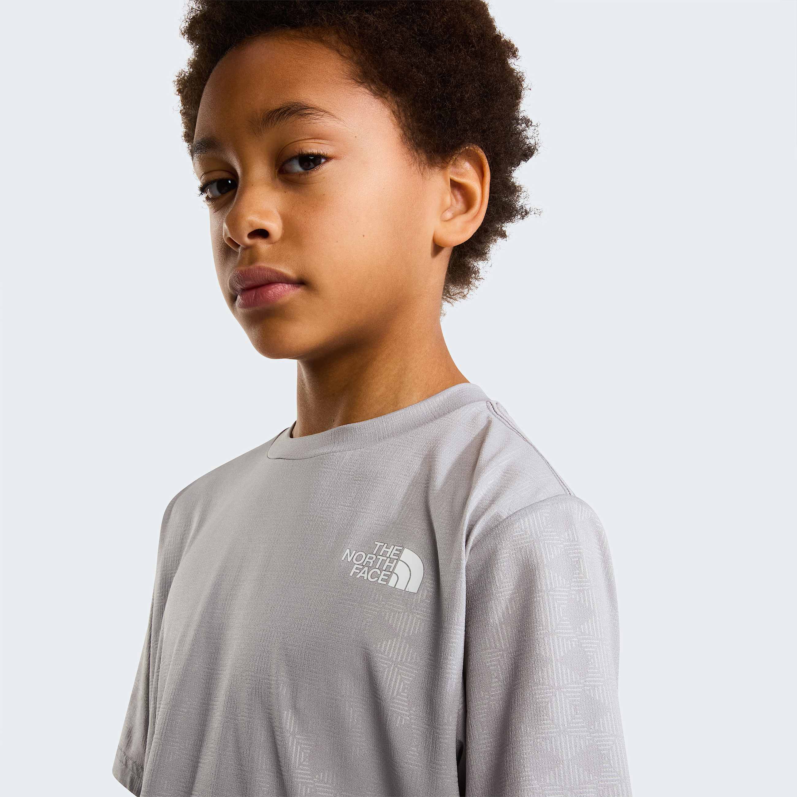 Teens 247 Pentadome Embossed TShirt TNF ALT4