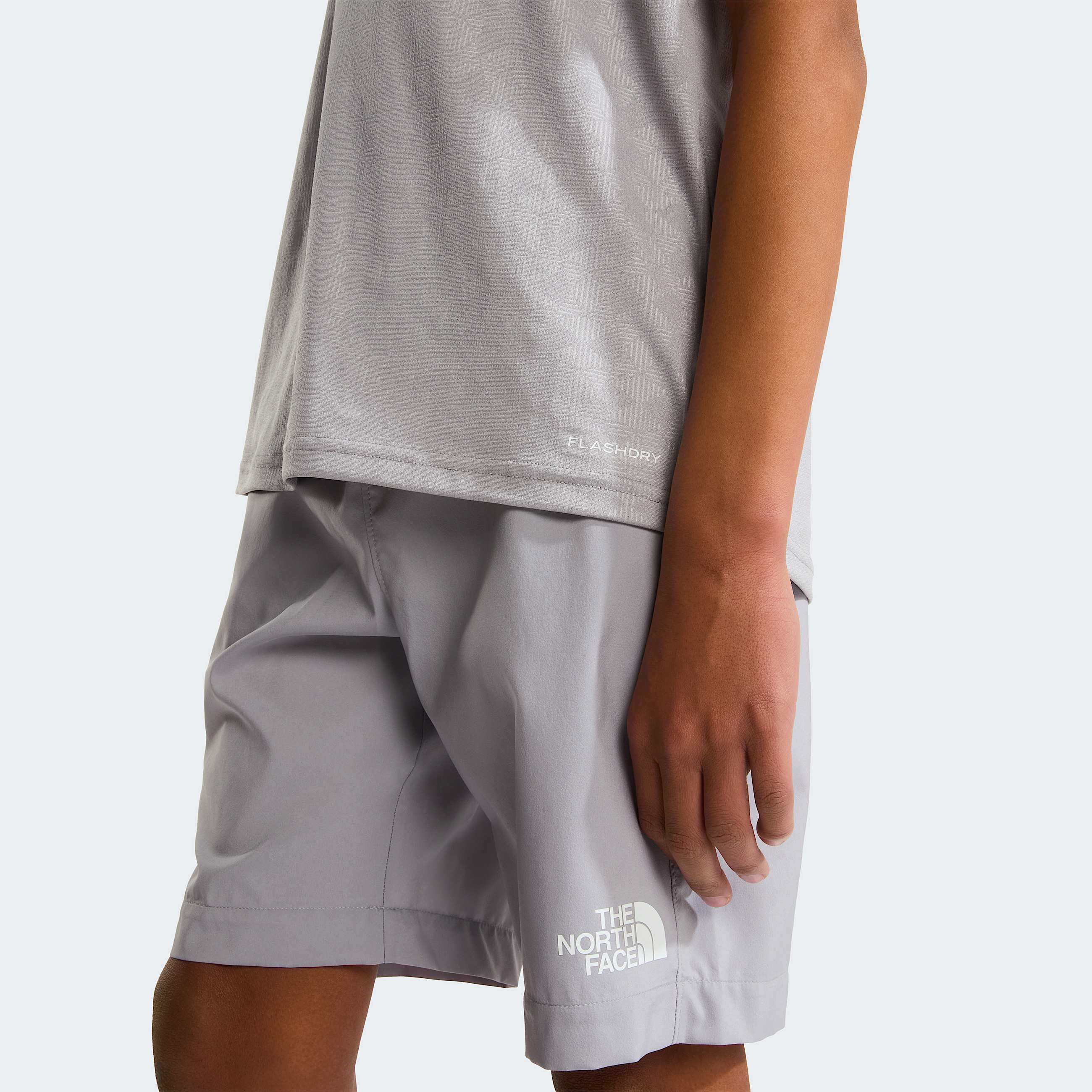 Teens 247 Pentadome Embossed TShirt TNF ALT5