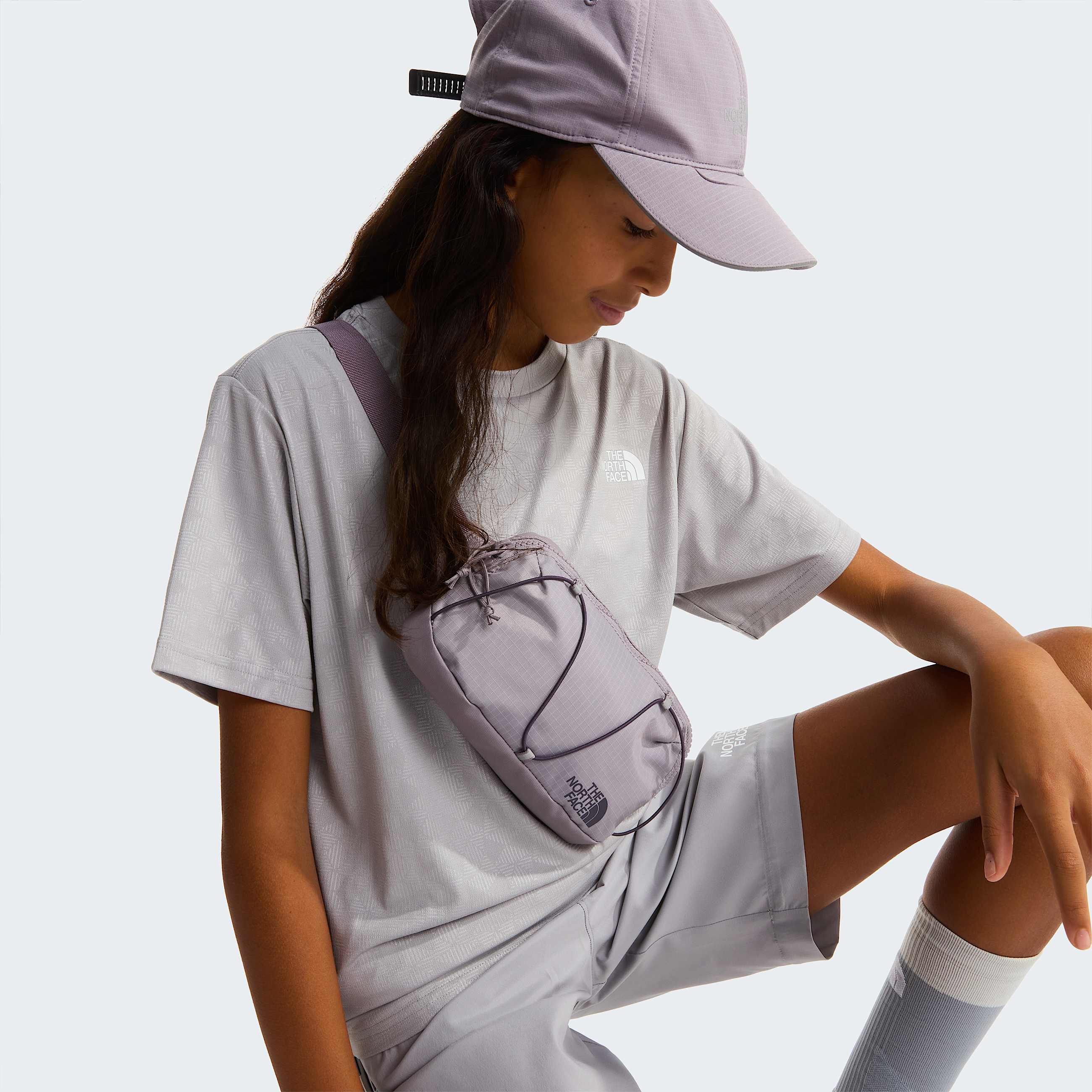 Teens 247 Pentadome Embossed TShirt TNF ALT10