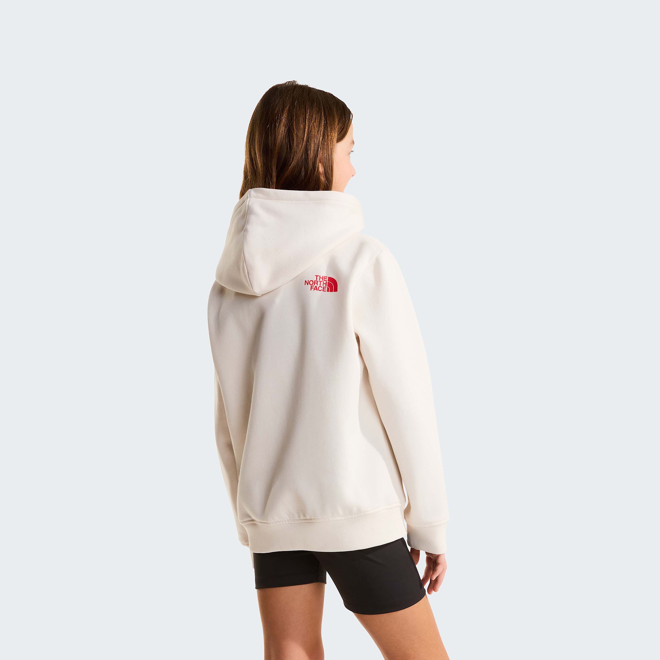 Girls Brand Proud Relaxed Hoodie TNF White Dune ALT3