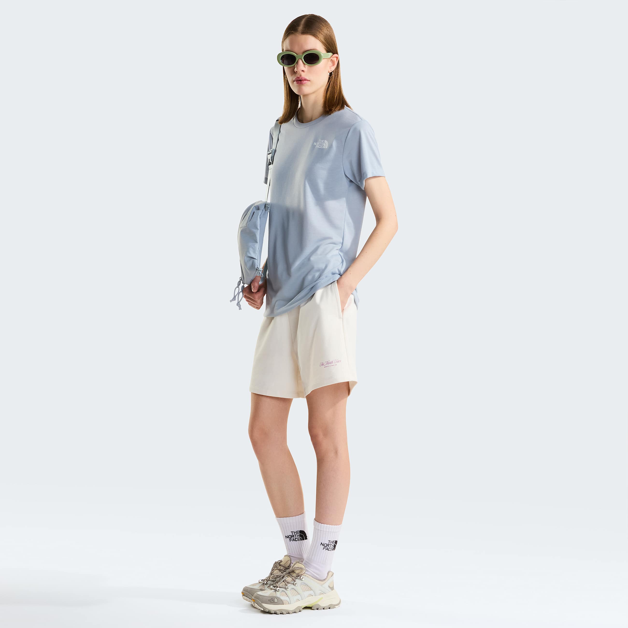 Tshirt Foundation Mountain da donna TNF ALT2