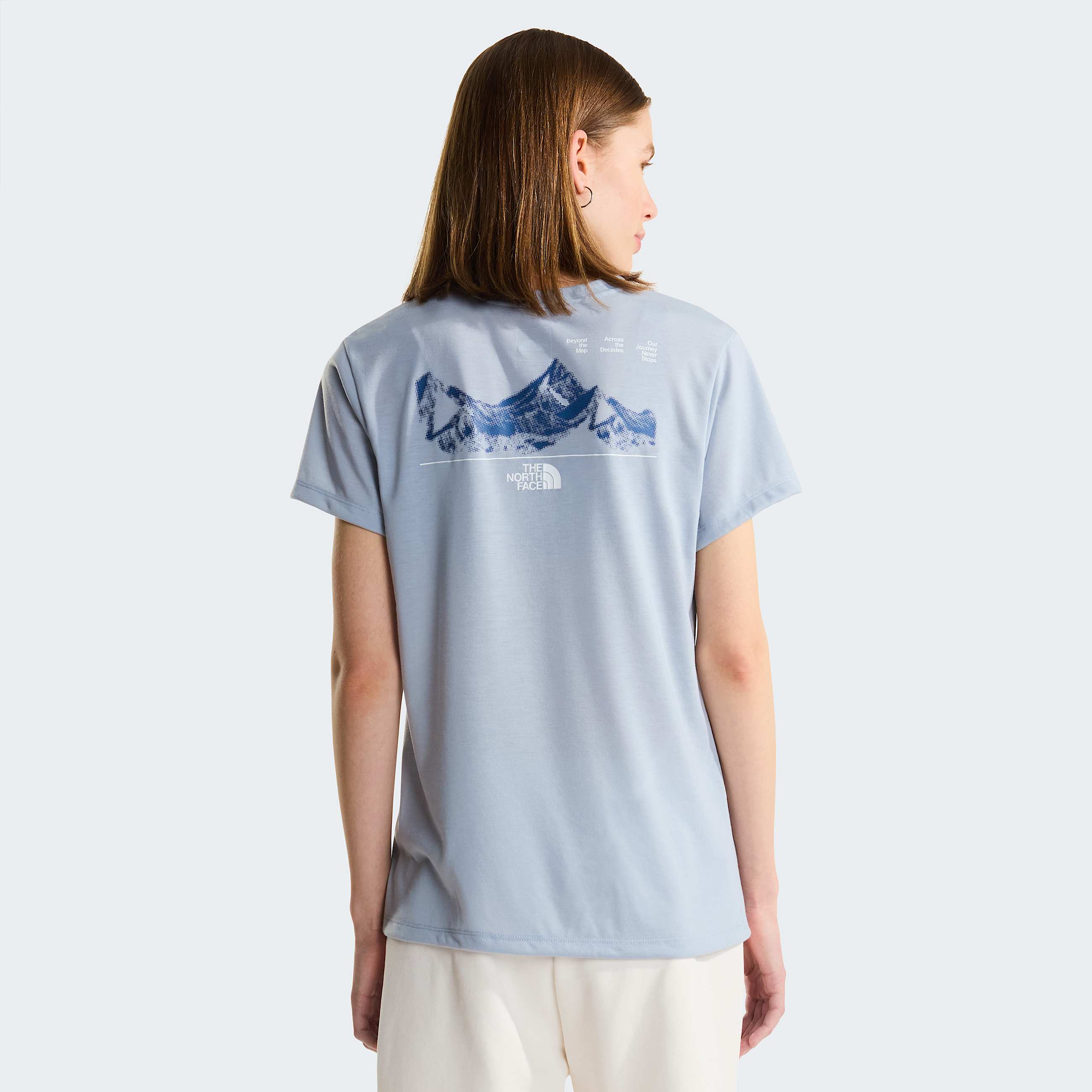 Tshirt Foundation Mountain da donna TNF HERO