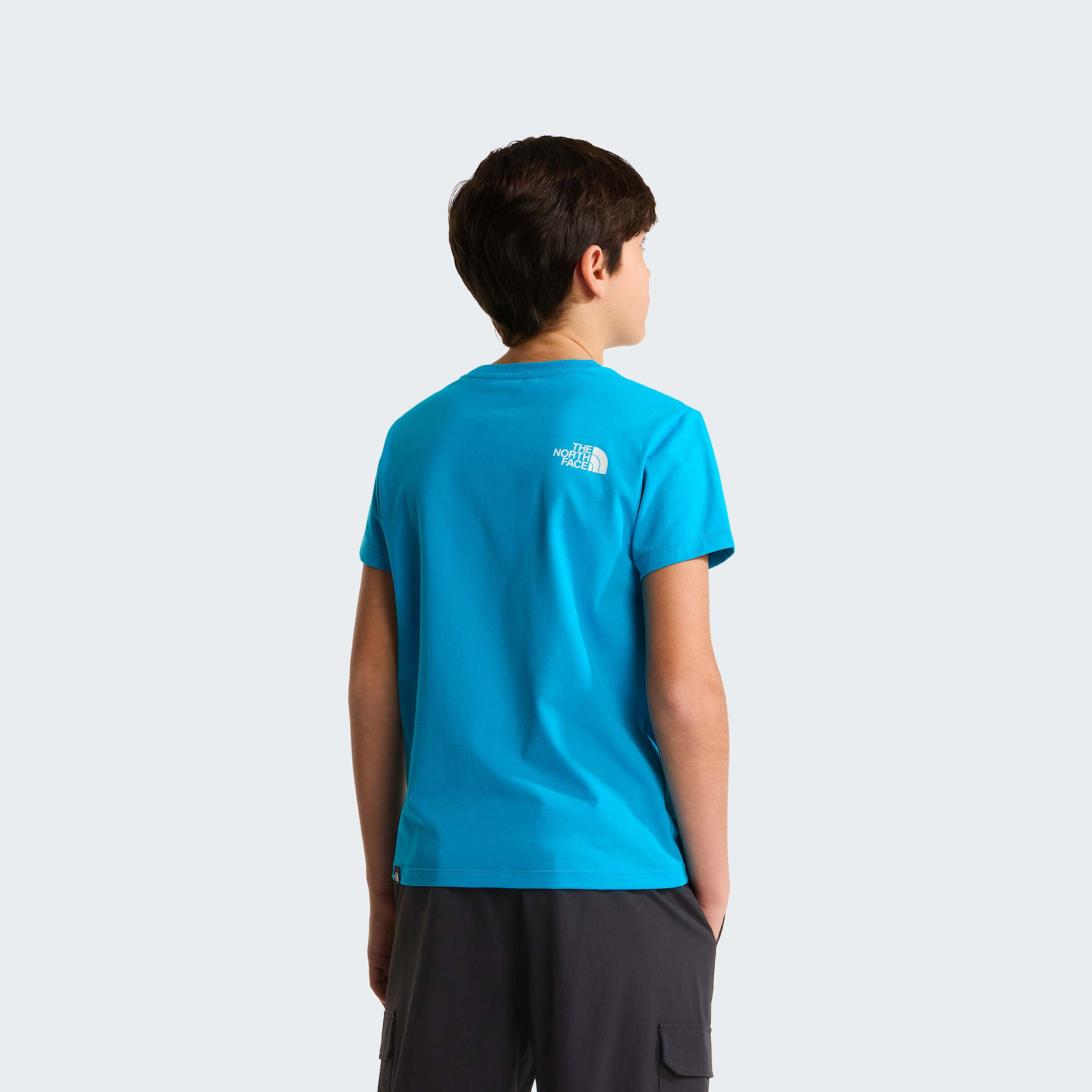 Teens Simple Dome TShirt TNF Meridian Blue ALT3