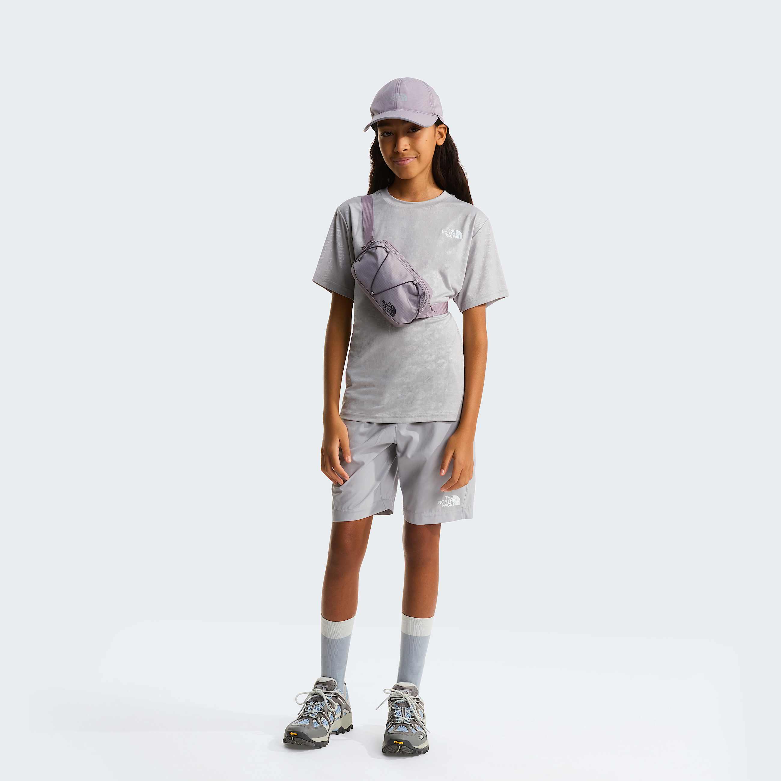 Teens 247 Pentadome Embossed TShirt TNF ALT7
