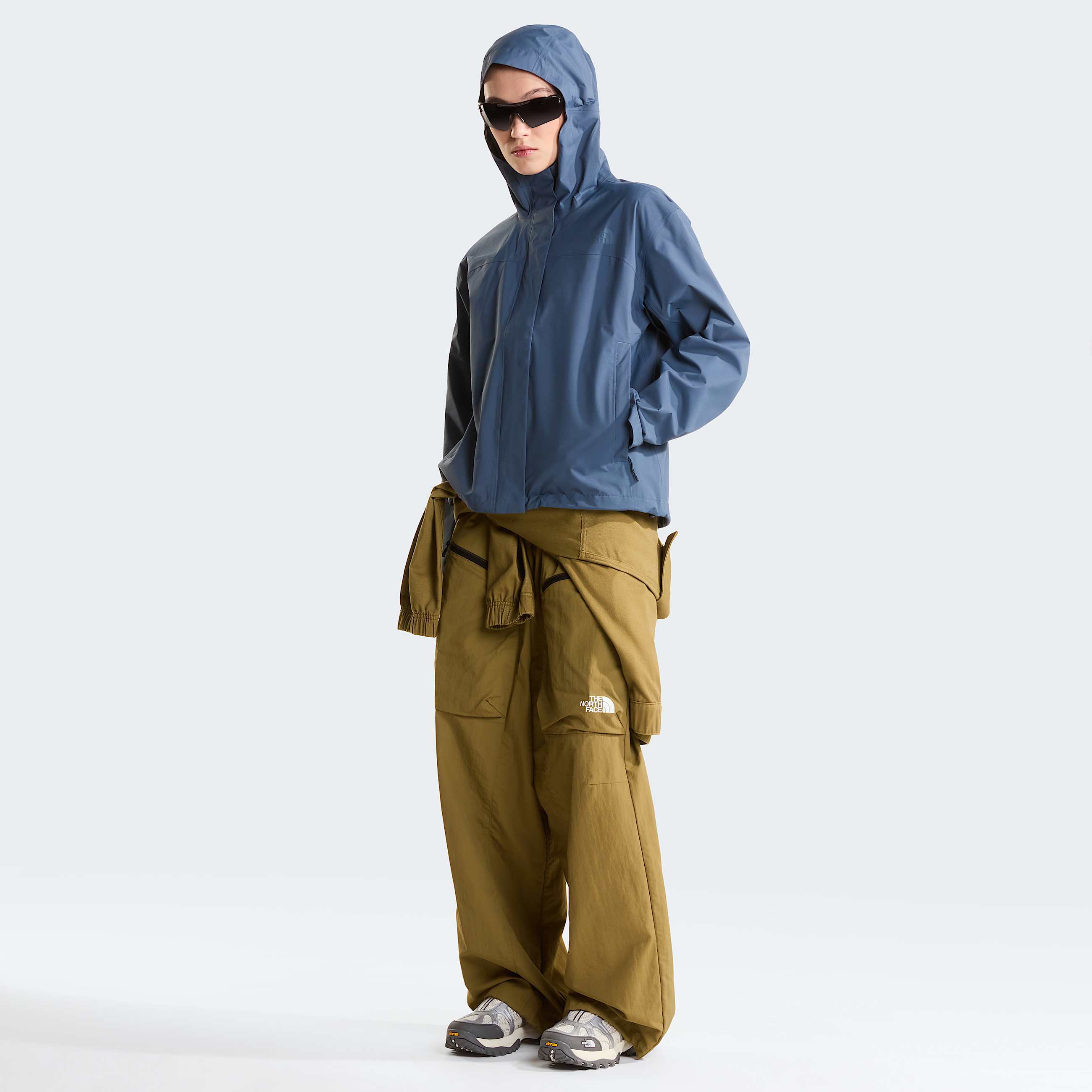 Voyage Rain 3L Hooded Jacket W TNF ALT1