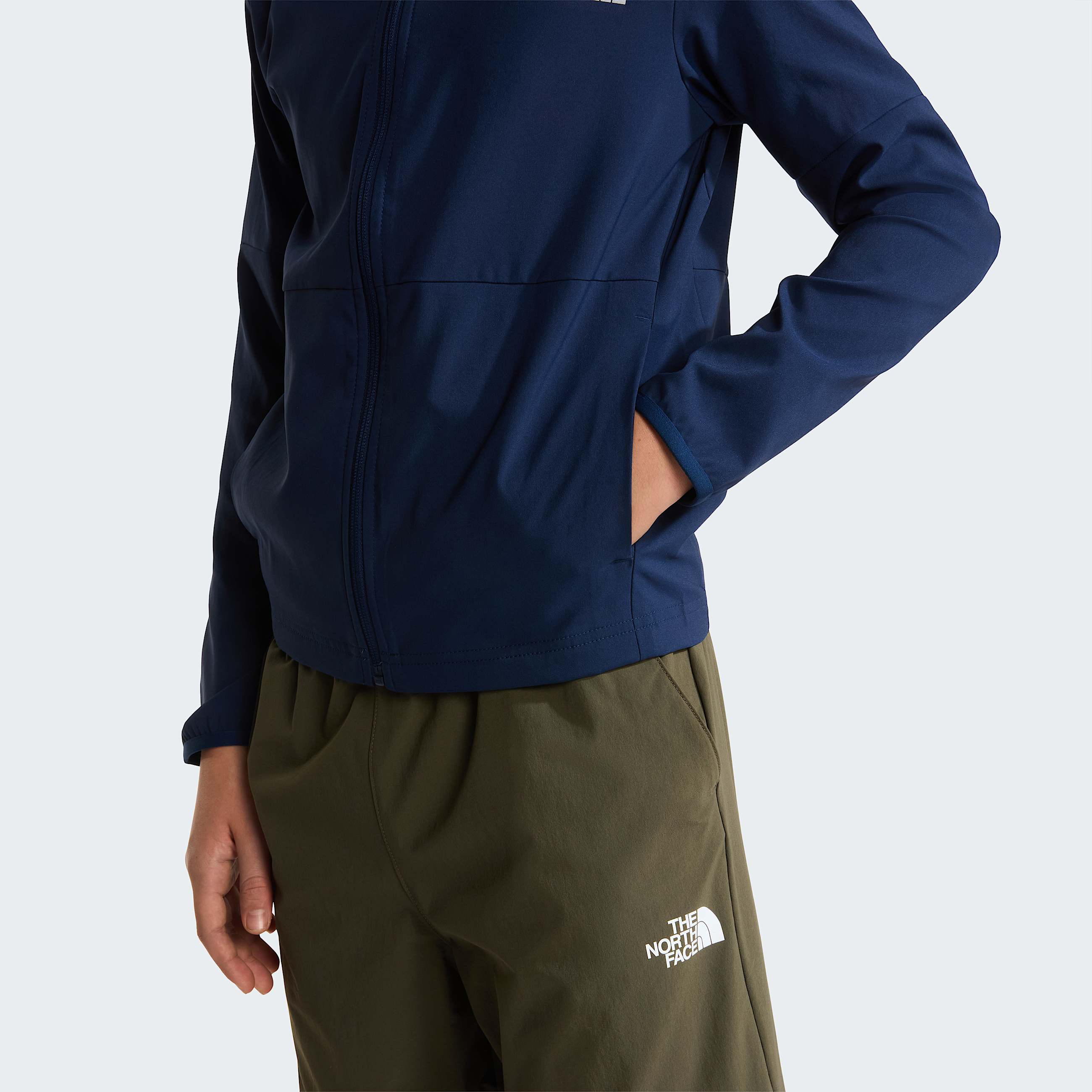 Boys On The Trail FullZip Hooded Jacket TNF Summit NavySilver Reflective ALT7