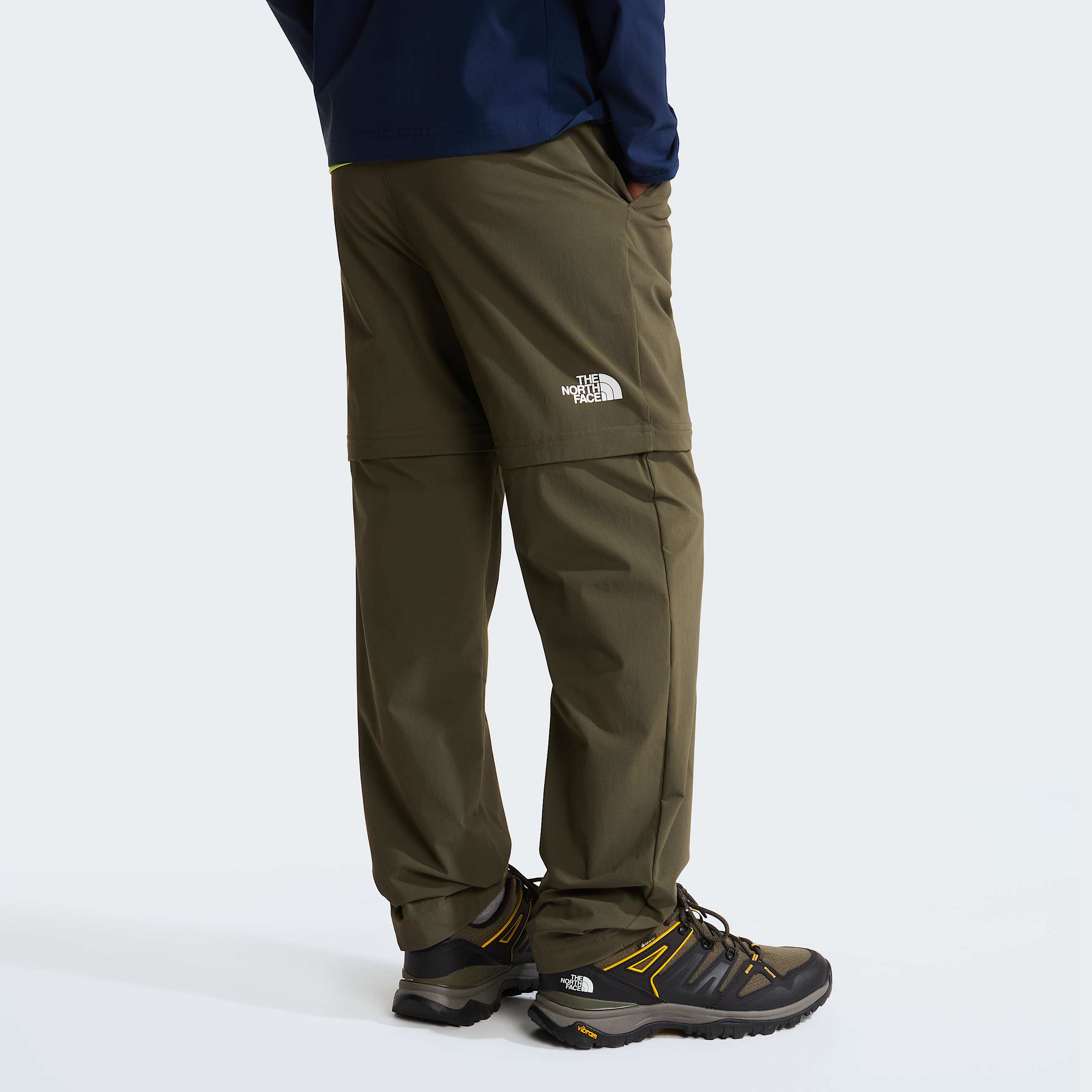 Lightweight Convertible Hiking Trousers Junior TNF ALT3