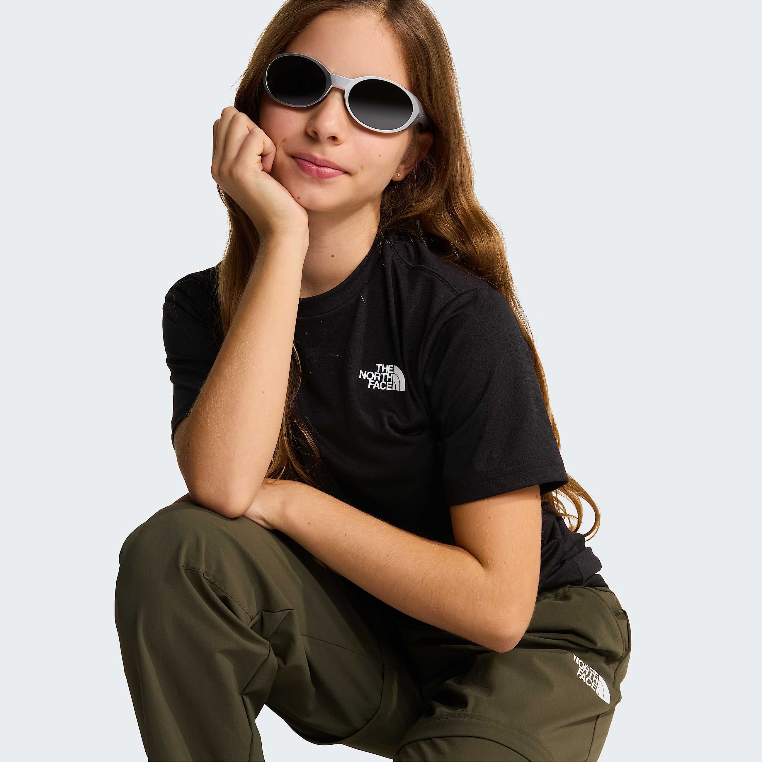 Lightweight Convertible Hiking Trousers Junior TNF ALT13