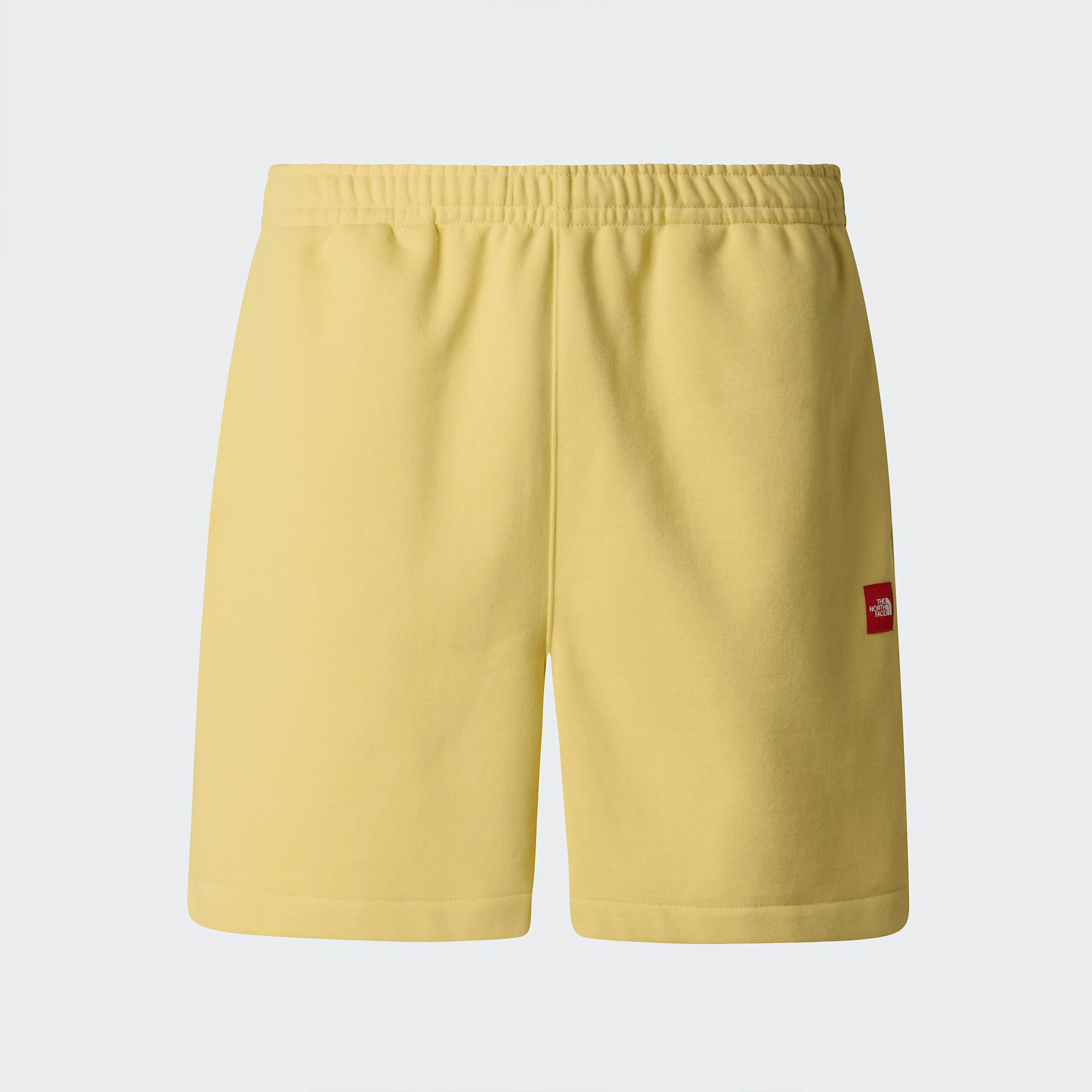 TNF Red Box Fleece Shorts Unisex TNF Honeyed Sand HERO
