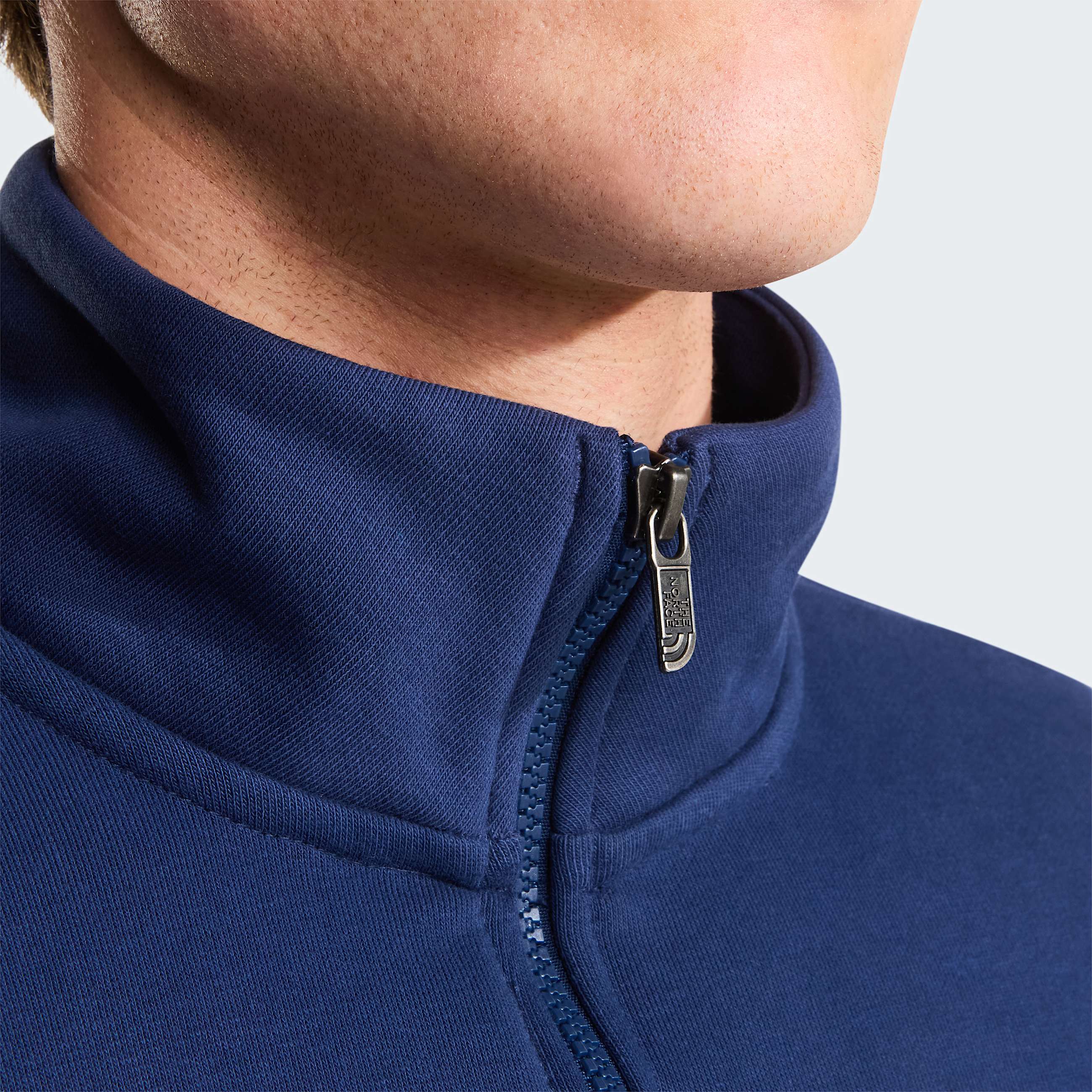 Uniseks TNF Red Boxfleece met halve rits TNF ALT6