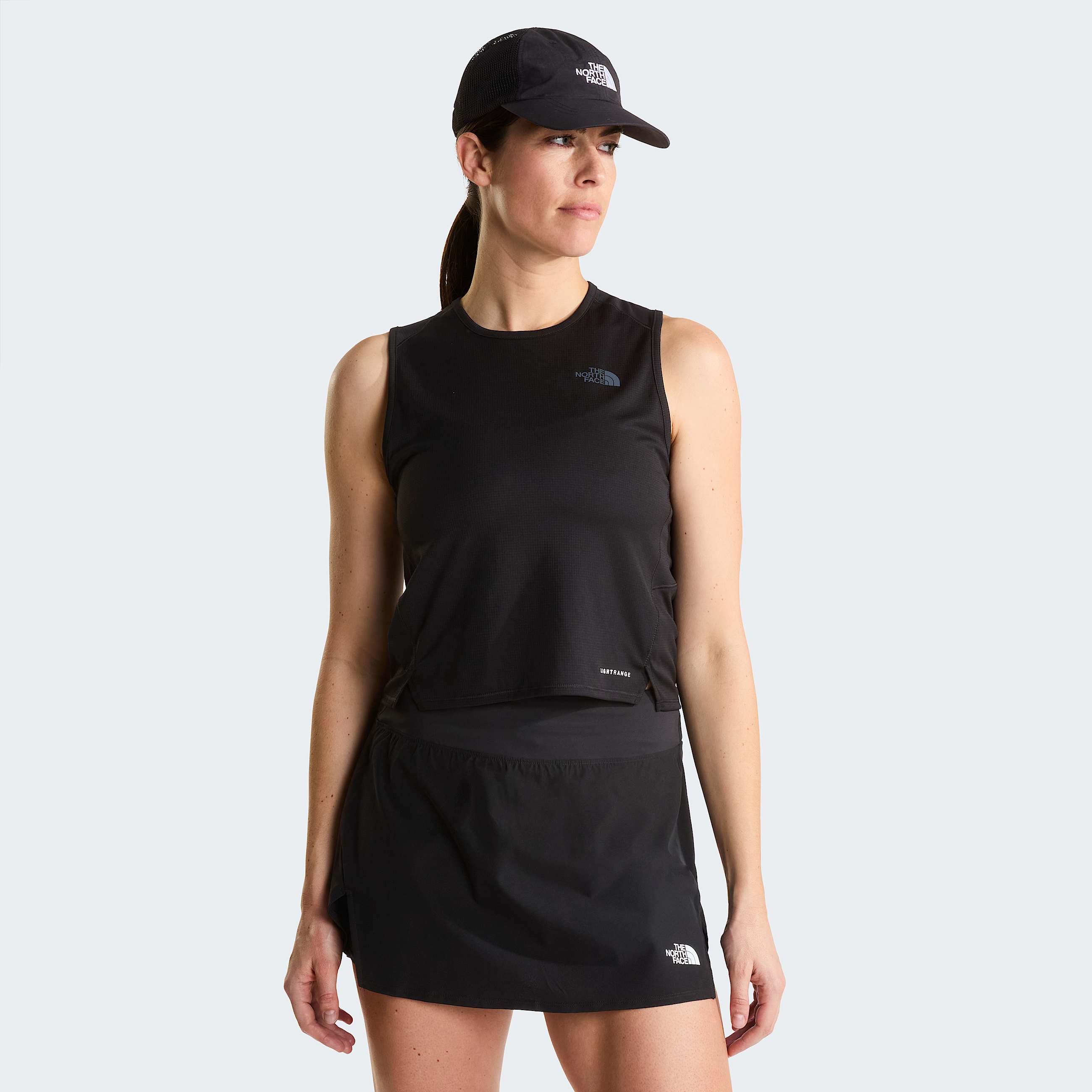 Womens Sunriser Tank Top TNF TNF Black HERO