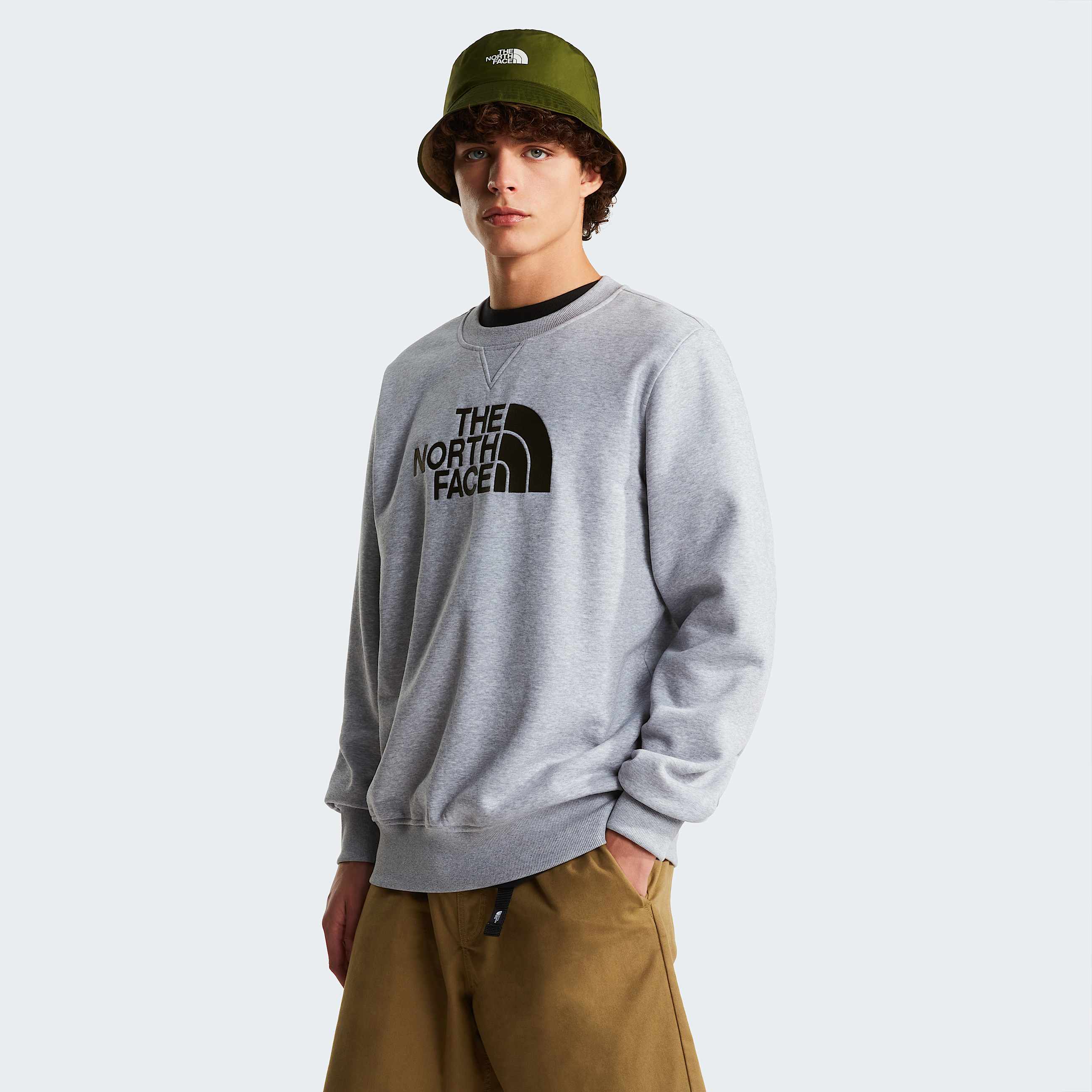 Felpa Drew Peak da uomo TNF HERO