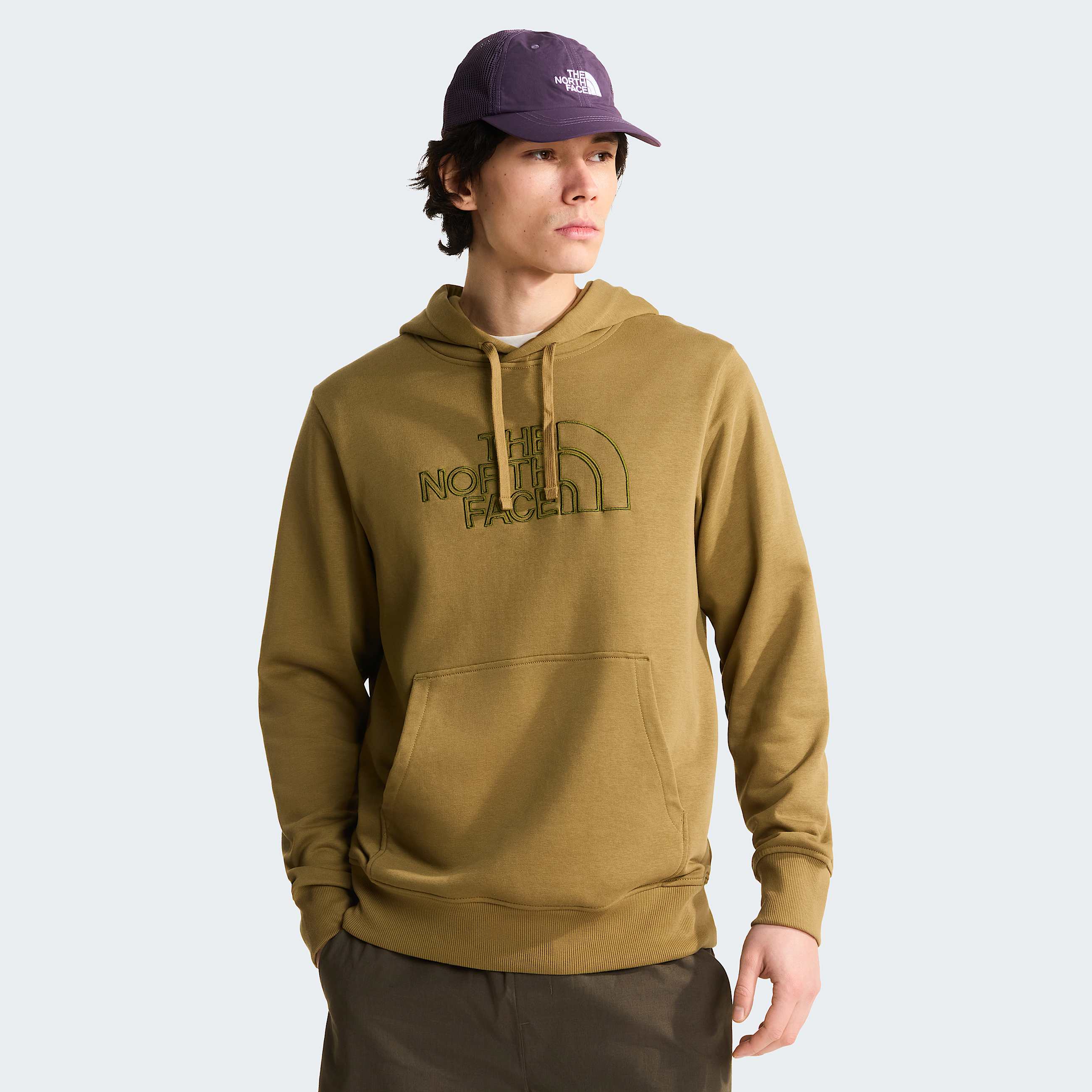 Mens Drew Peak Light Hoodie TNF HERO