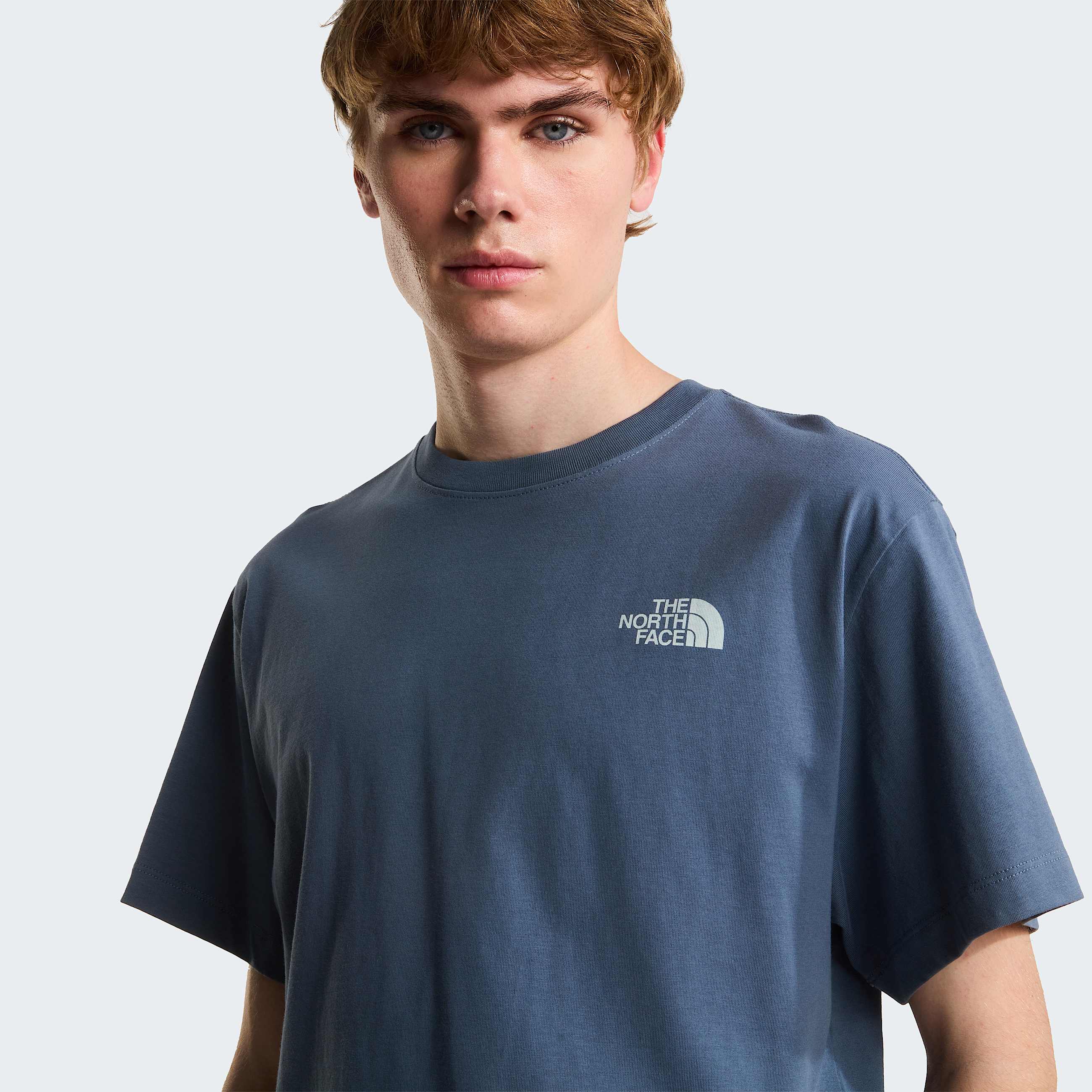 Retro Earth relaxt geschnittenes TShirt mit Grafik fr Herren TNF ALT5