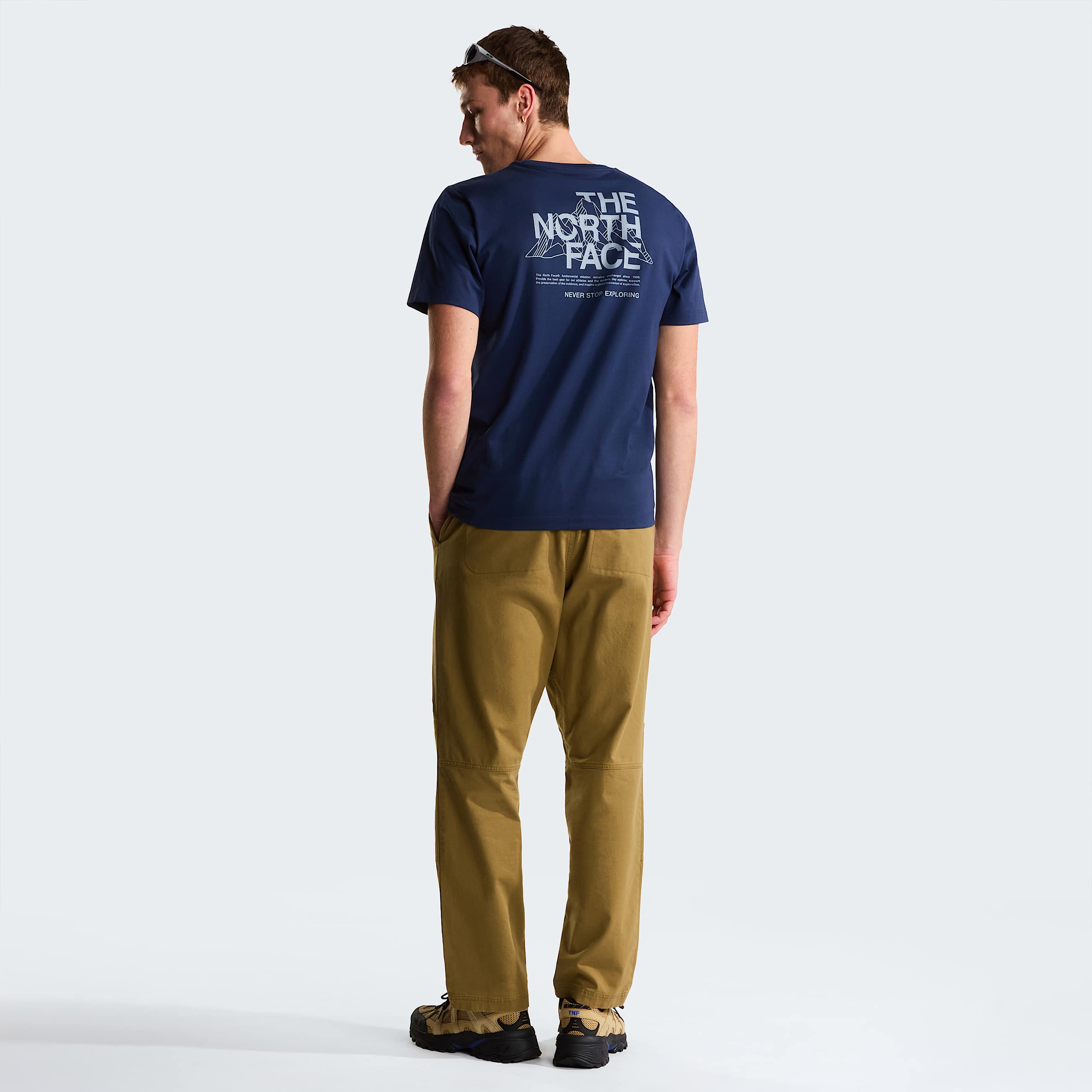 Tshirt standard Mountain Sketch Graphic pour homme TNF ALT2