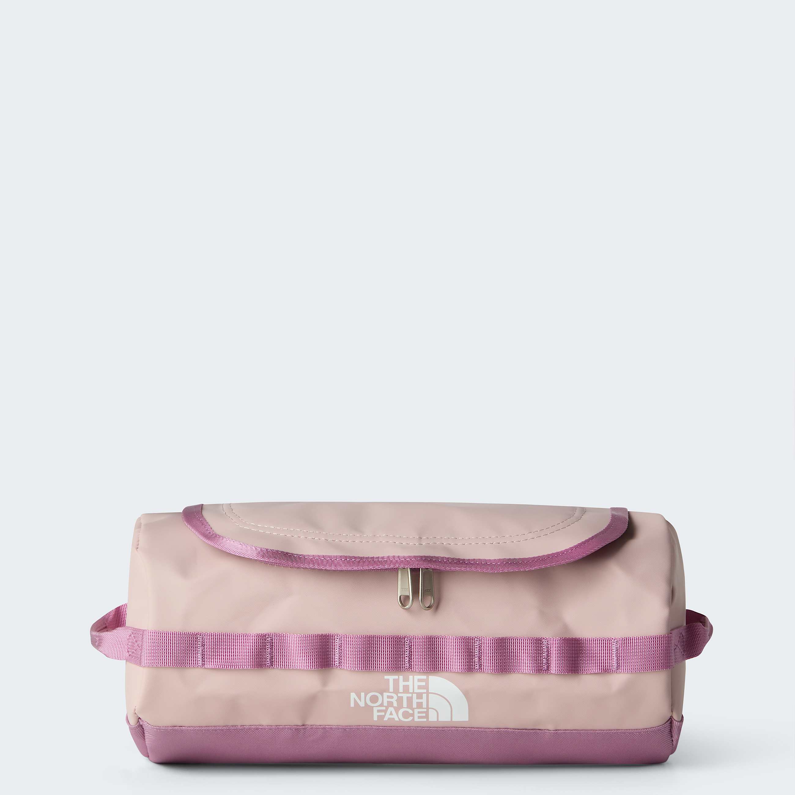 Base Camp Travel Washbag  L TNF Metal PinkHushed Lavender HERO