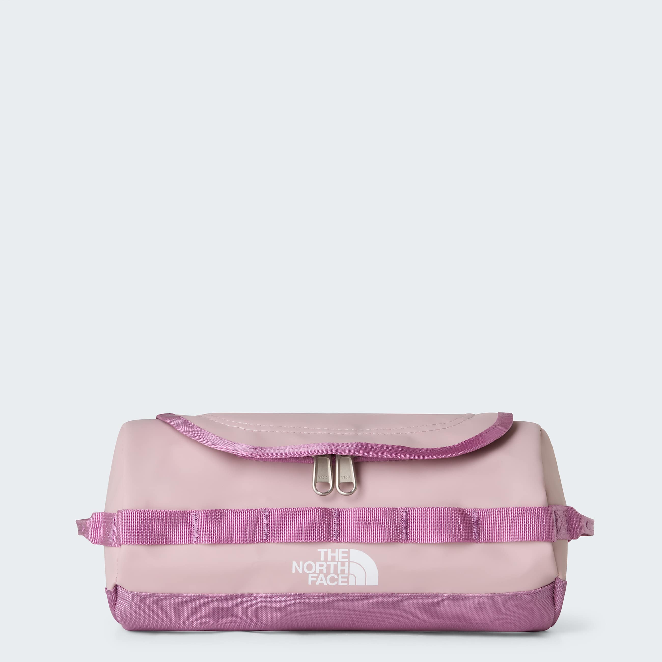 Base Camp Travel Washbag  Small TNF Metal PinkHushed Lavender HERO