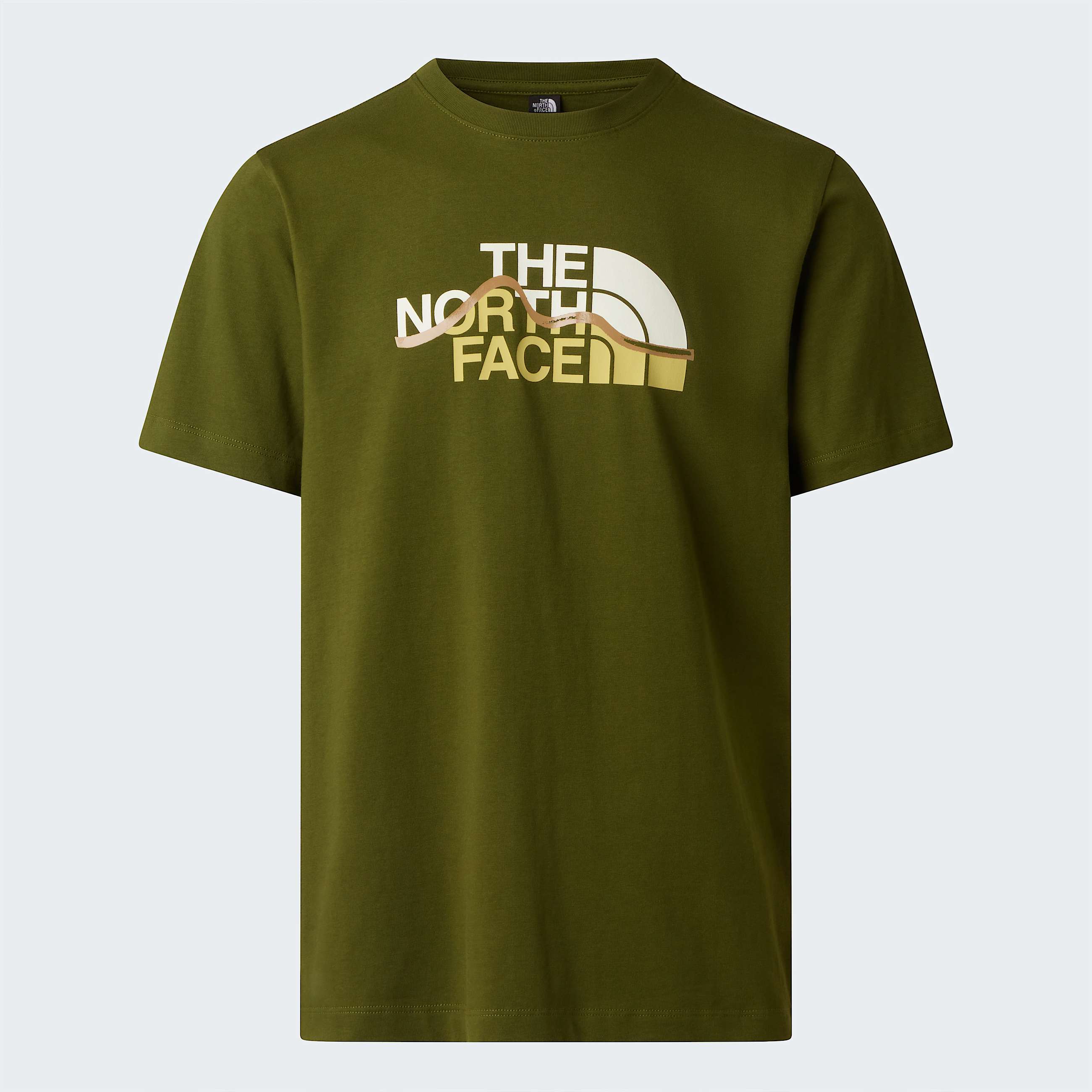 Tshirt Mountain Line Regular con grafica da uomo TNF ALT20