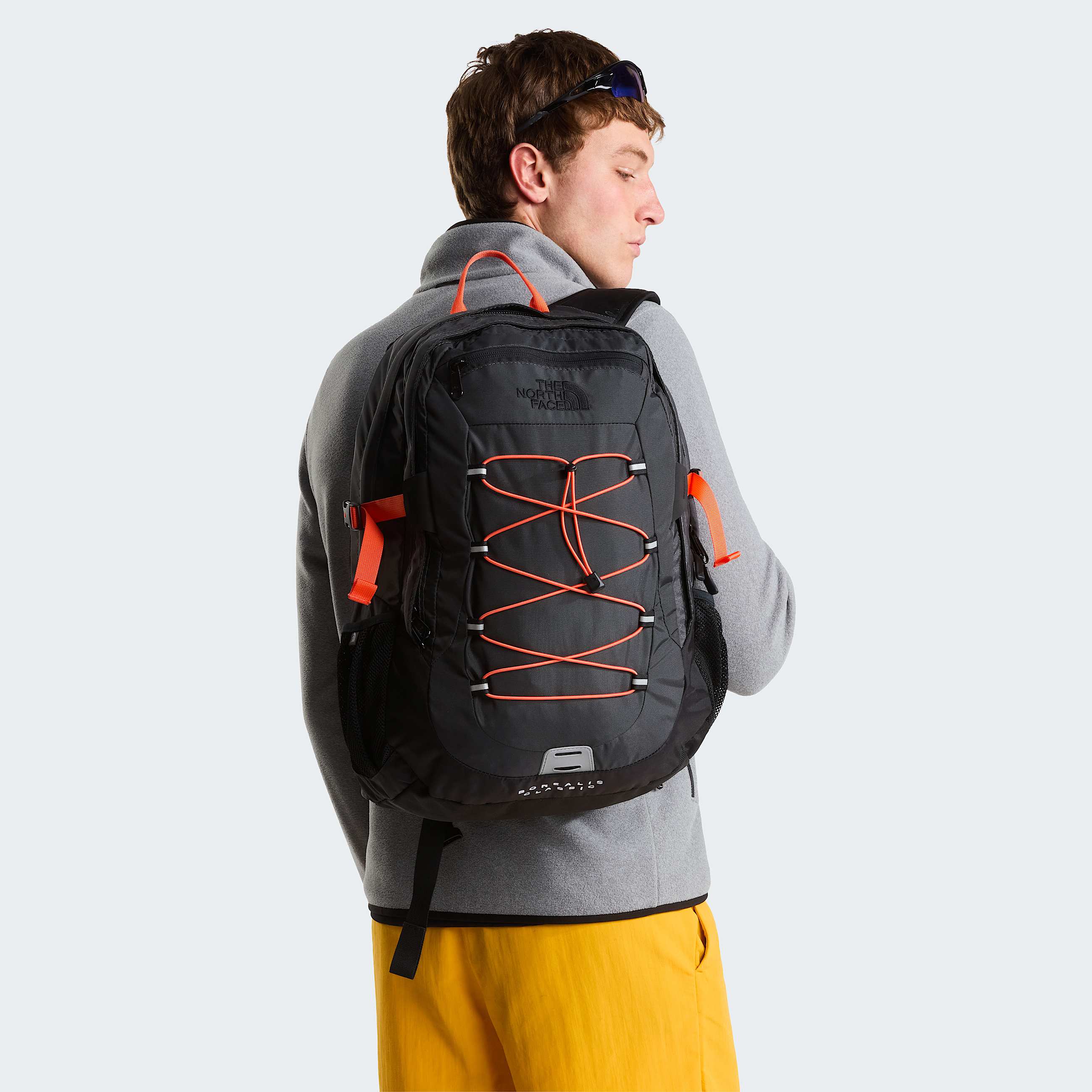Borealis Classicrugzak TNF Asphalt GreyRetro OrangeNPF ALT1