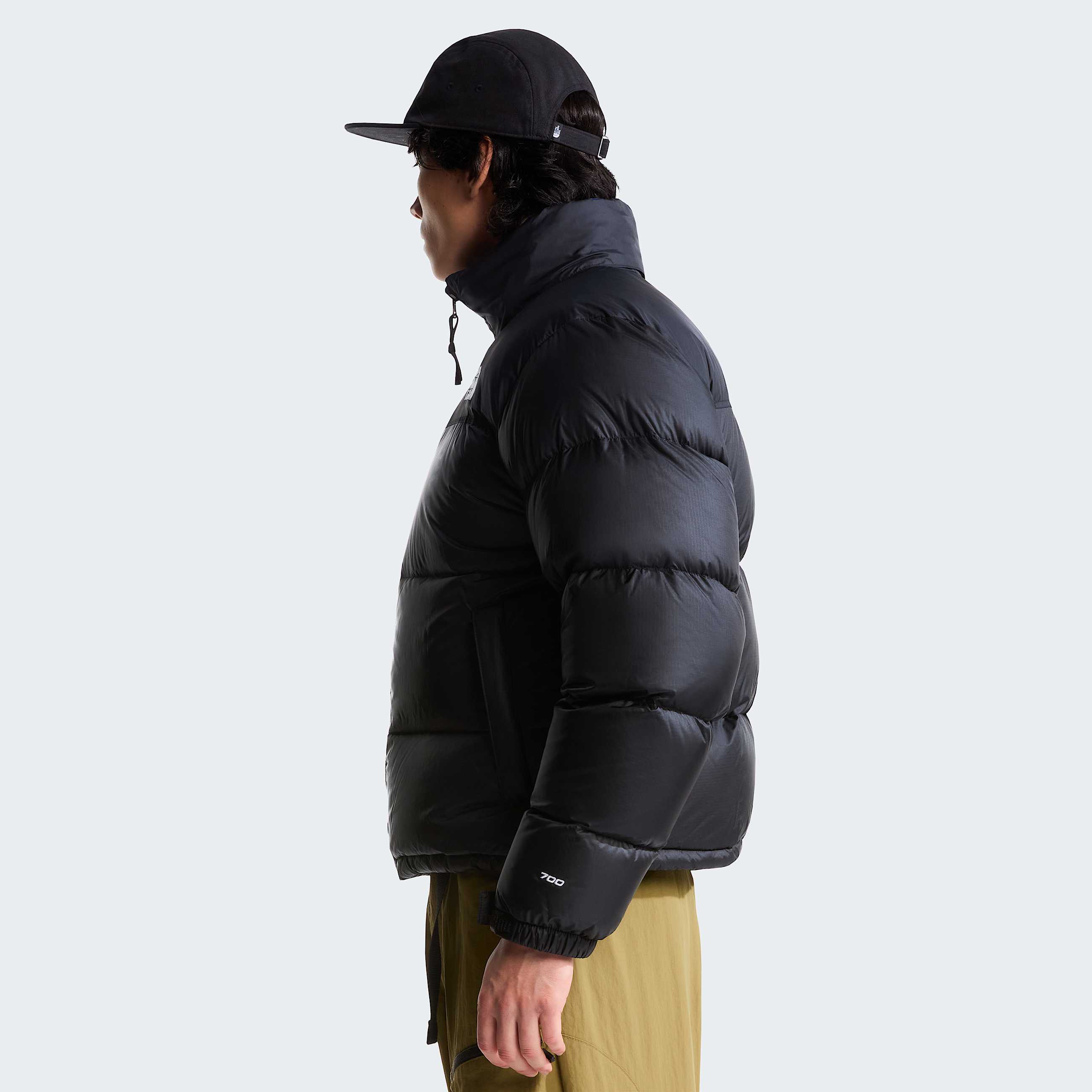 Mens 1996 Retro Nuptse Jacket TNF TNF BlackNPFR ALT2