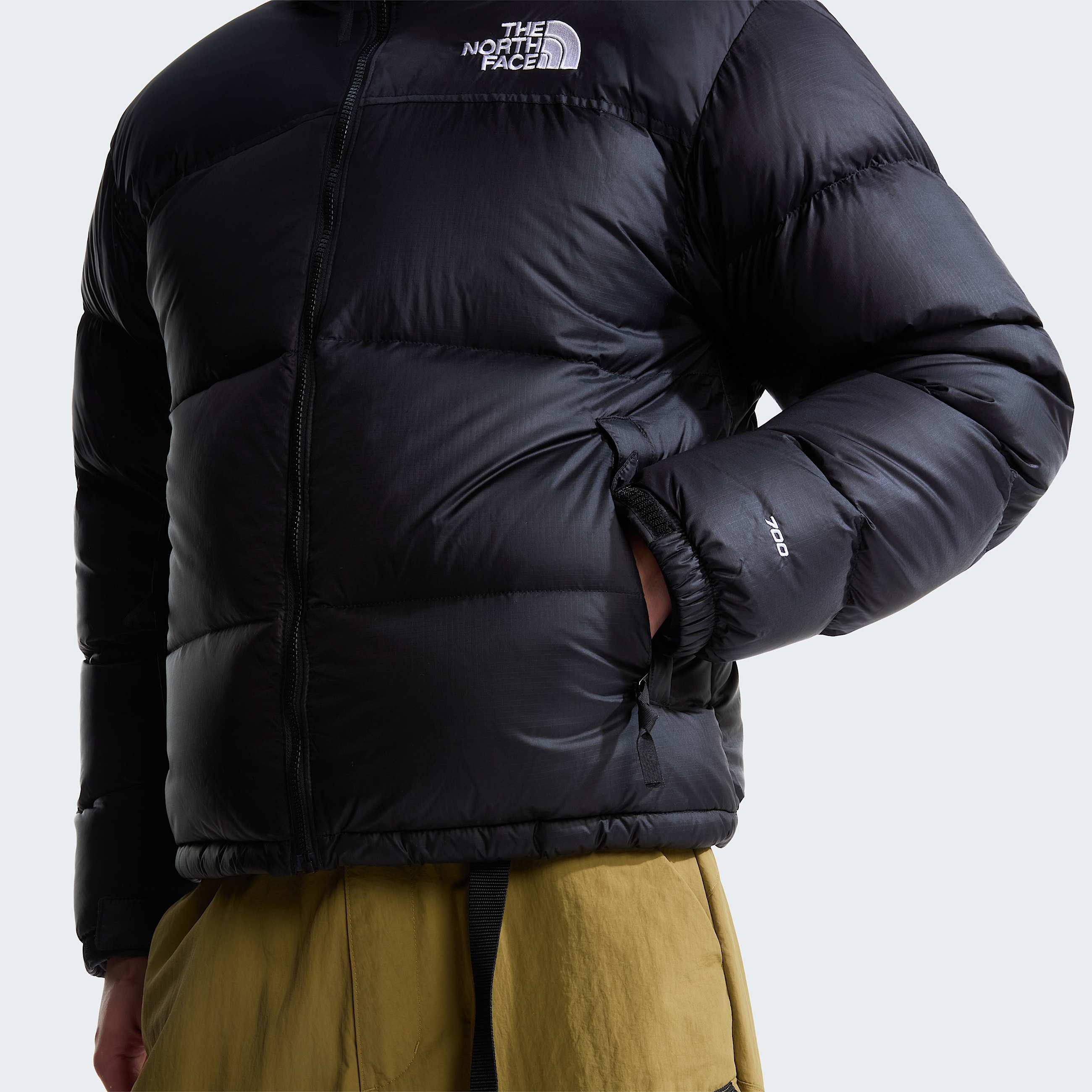 Mens 1996 Retro Nuptse Jacket TNF TNF BlackNPFR ALT6