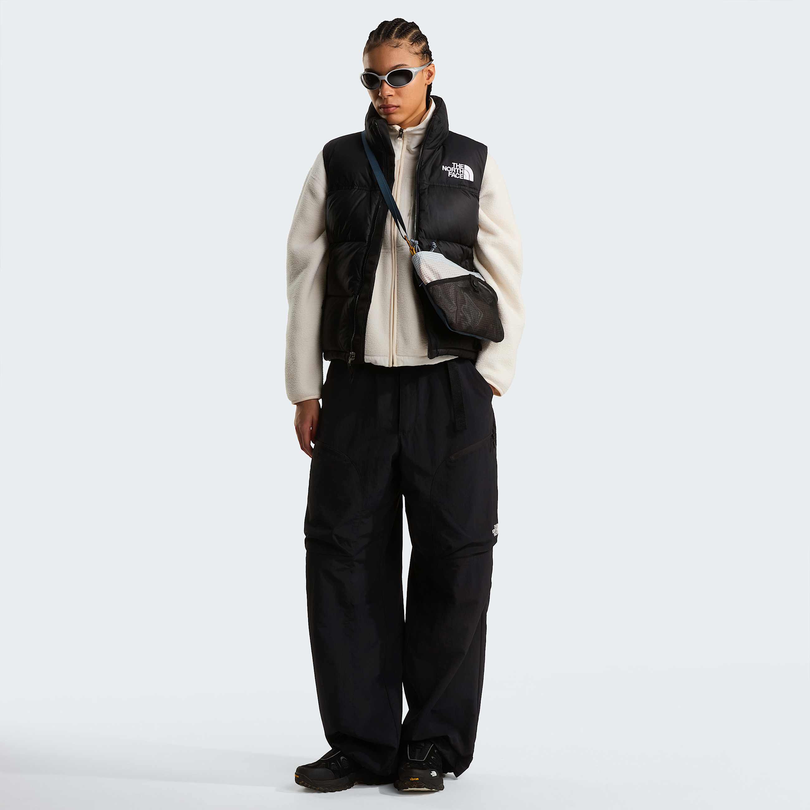 1996 Retro Nuptse Daunenweste fr Damen TNF ALT1